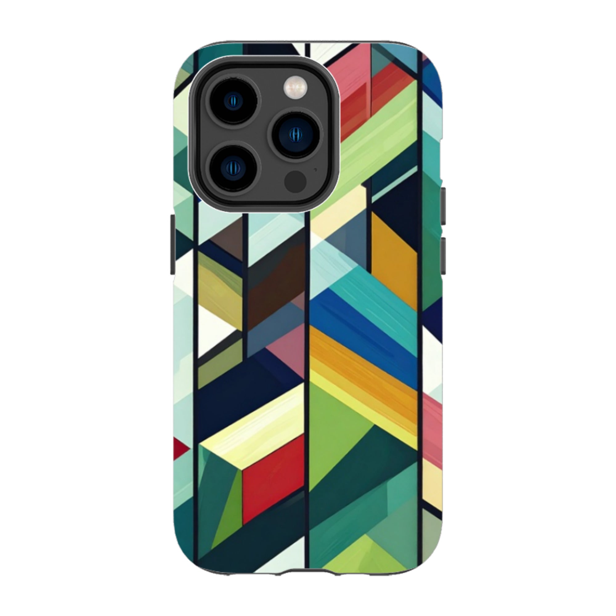 iPhone Tough Case - Technicolor Green