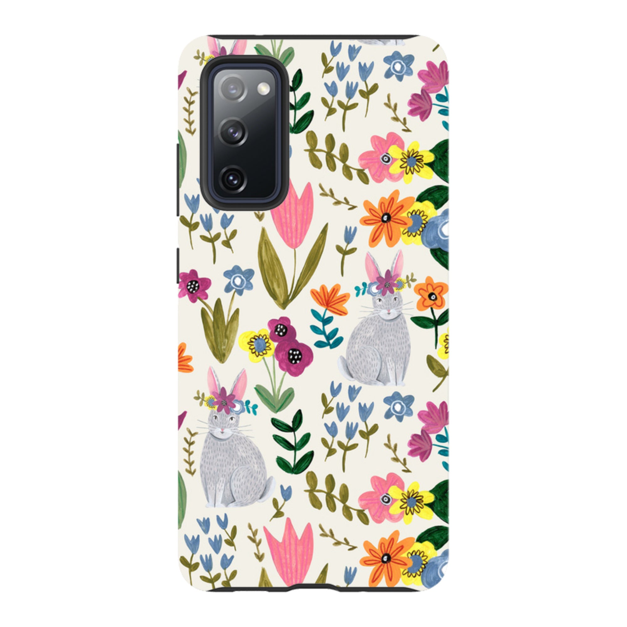Samsung Tough Case - Rabbit Floral By Caroline Bonne Muller