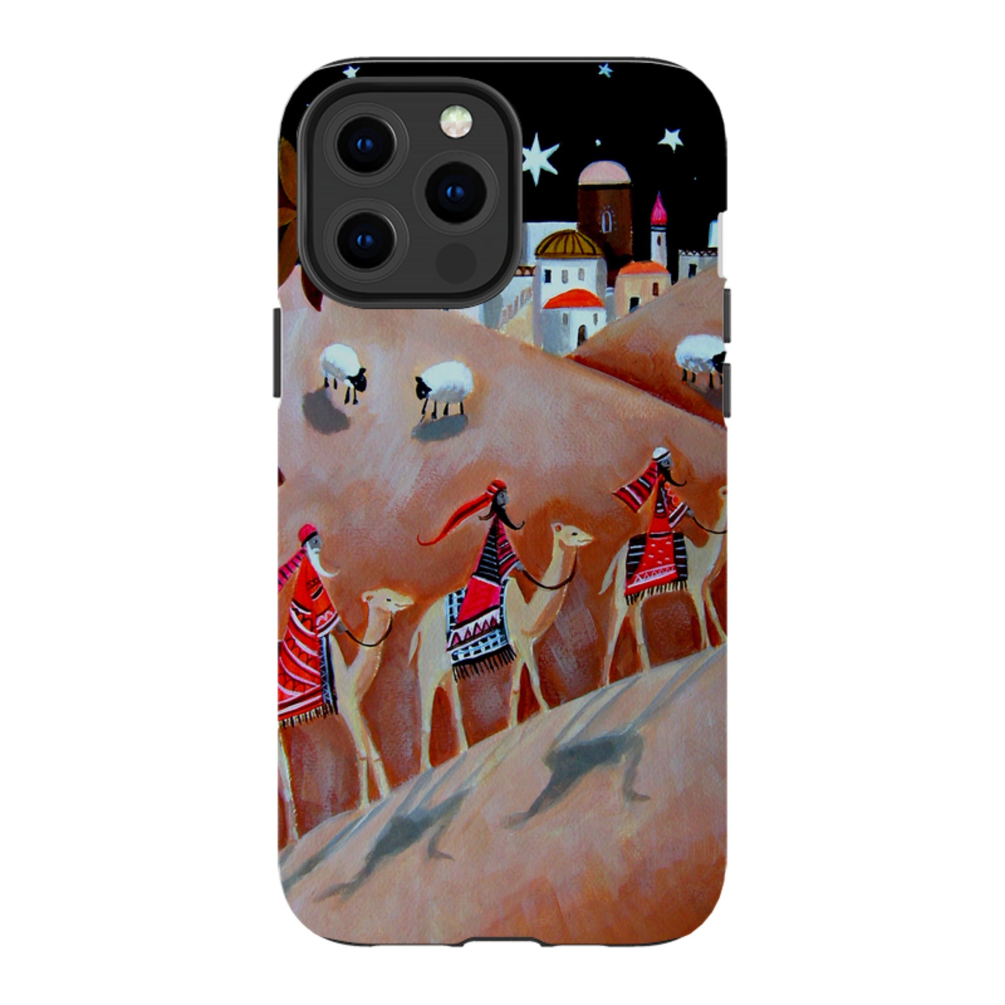iPhone Tough Case - We Three Kings By Mary Stubberfield