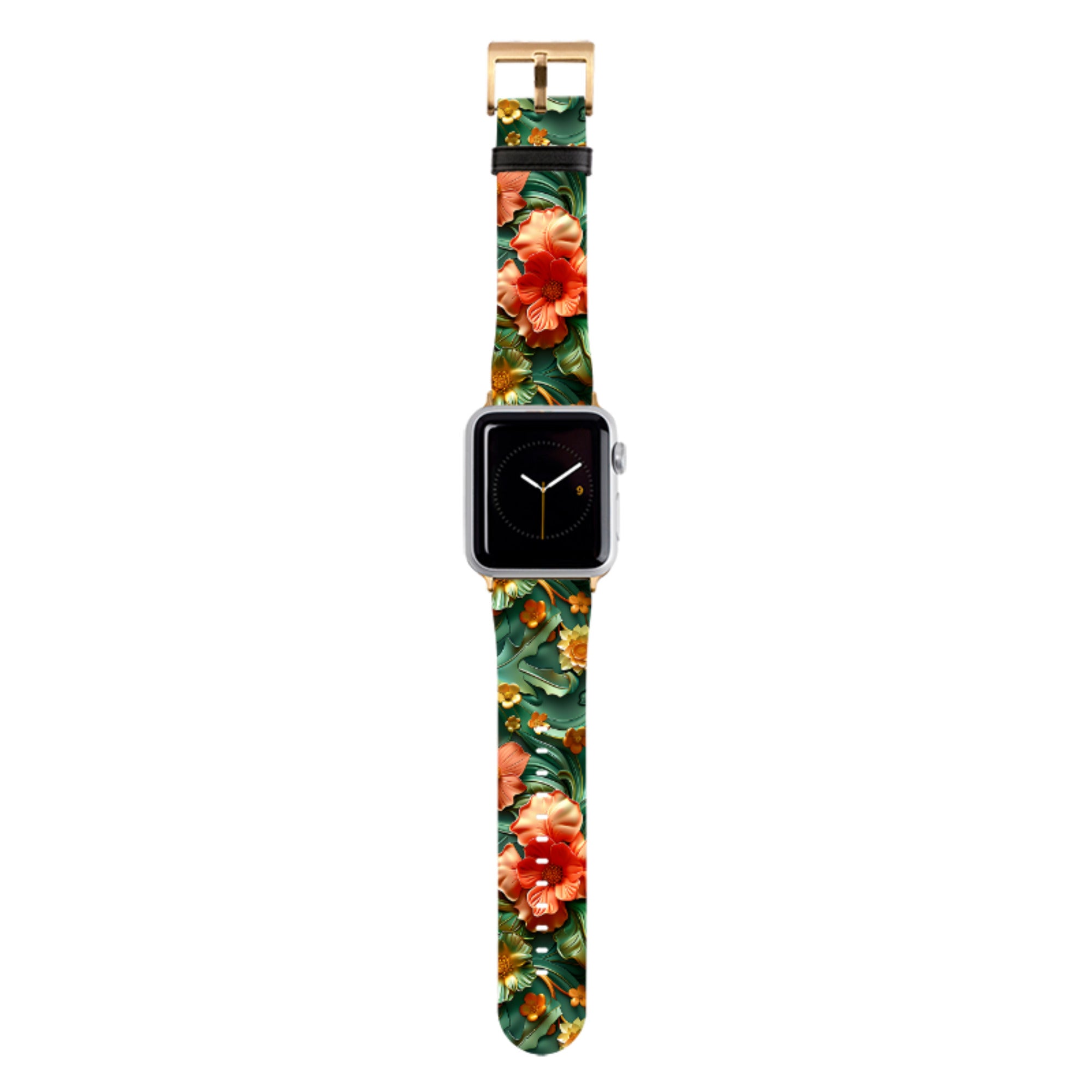 Jade Floral Apple Watch Strap