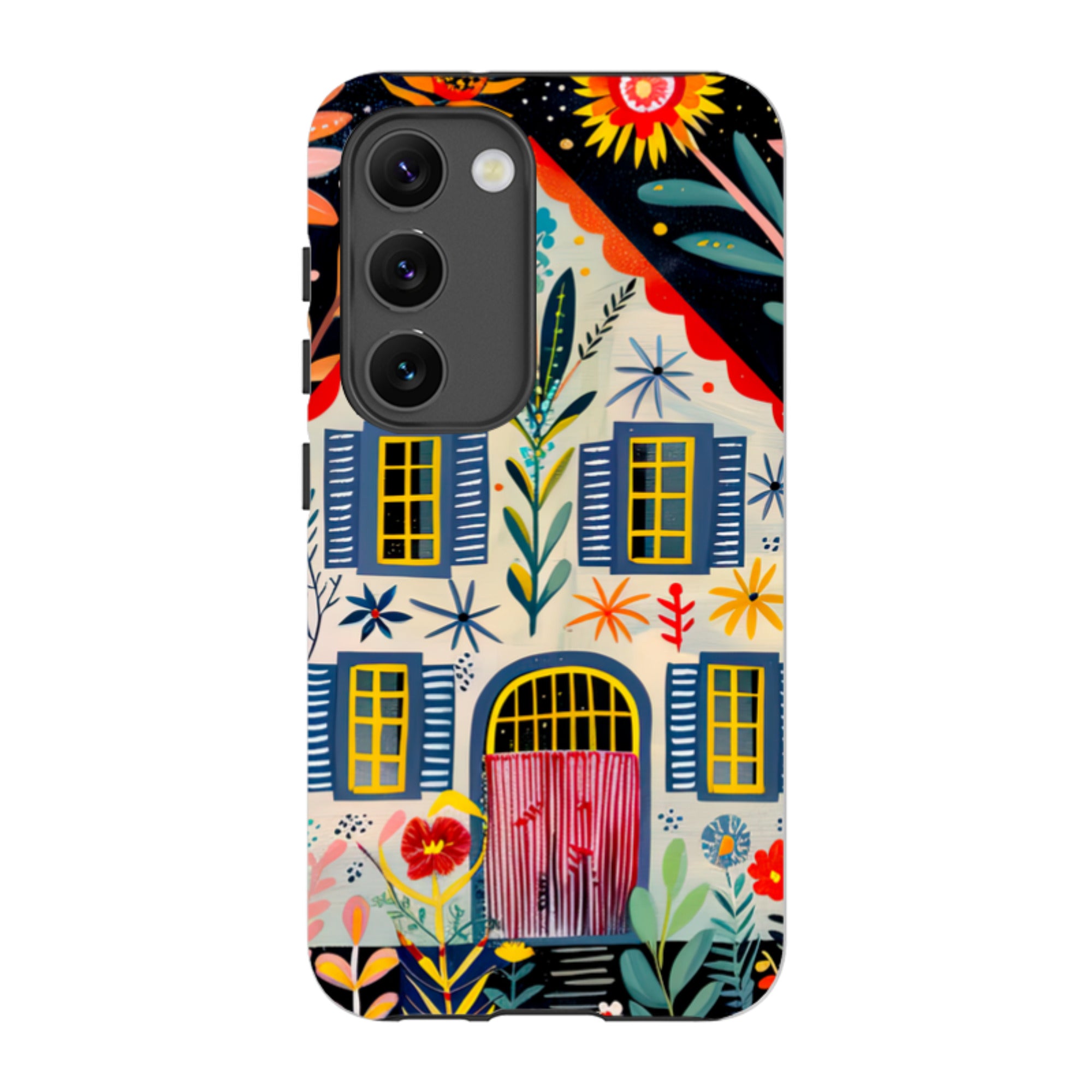 Samsung Tough Case - Folk Art House X