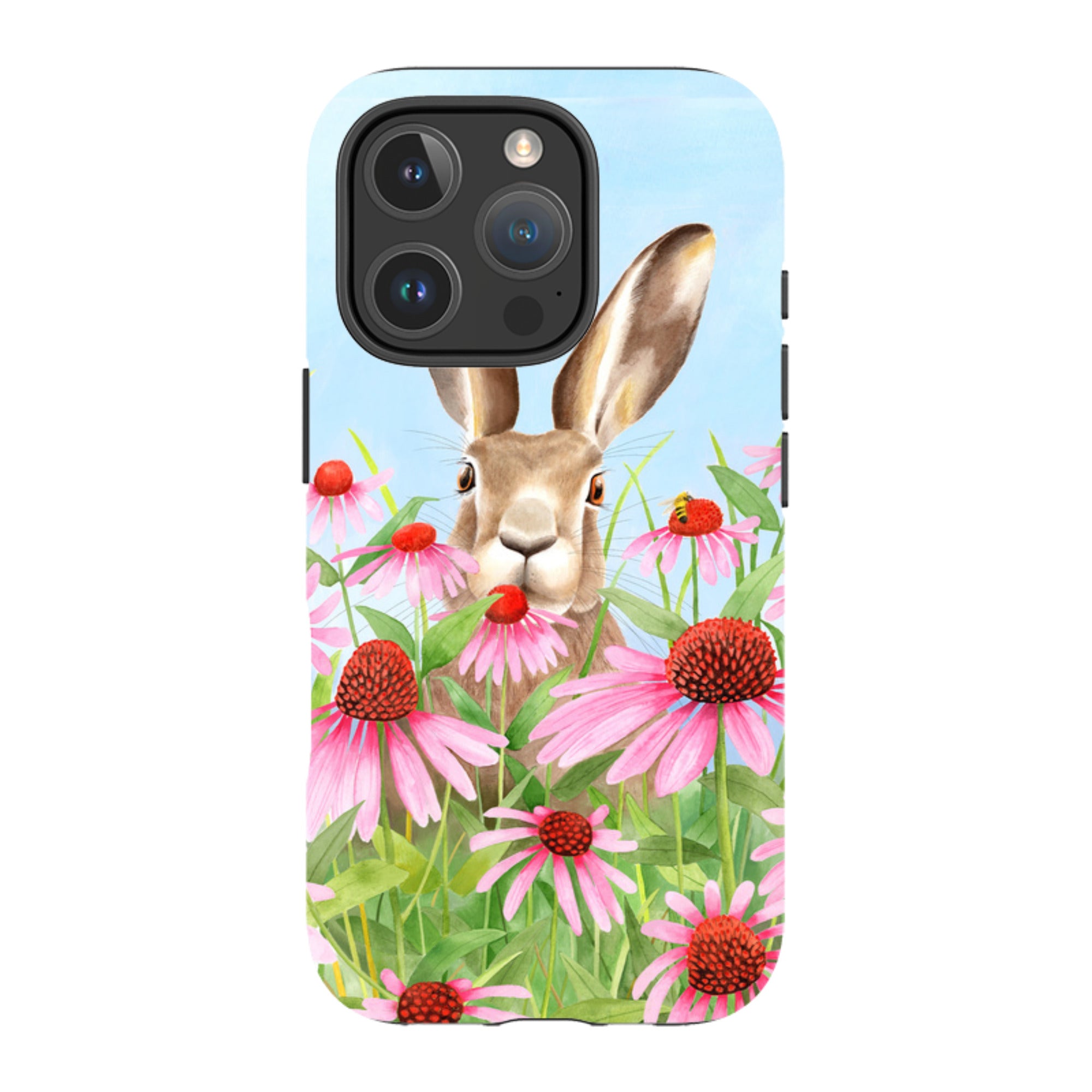 iPhone Tough Case - Summer Hare By Bex Parkin