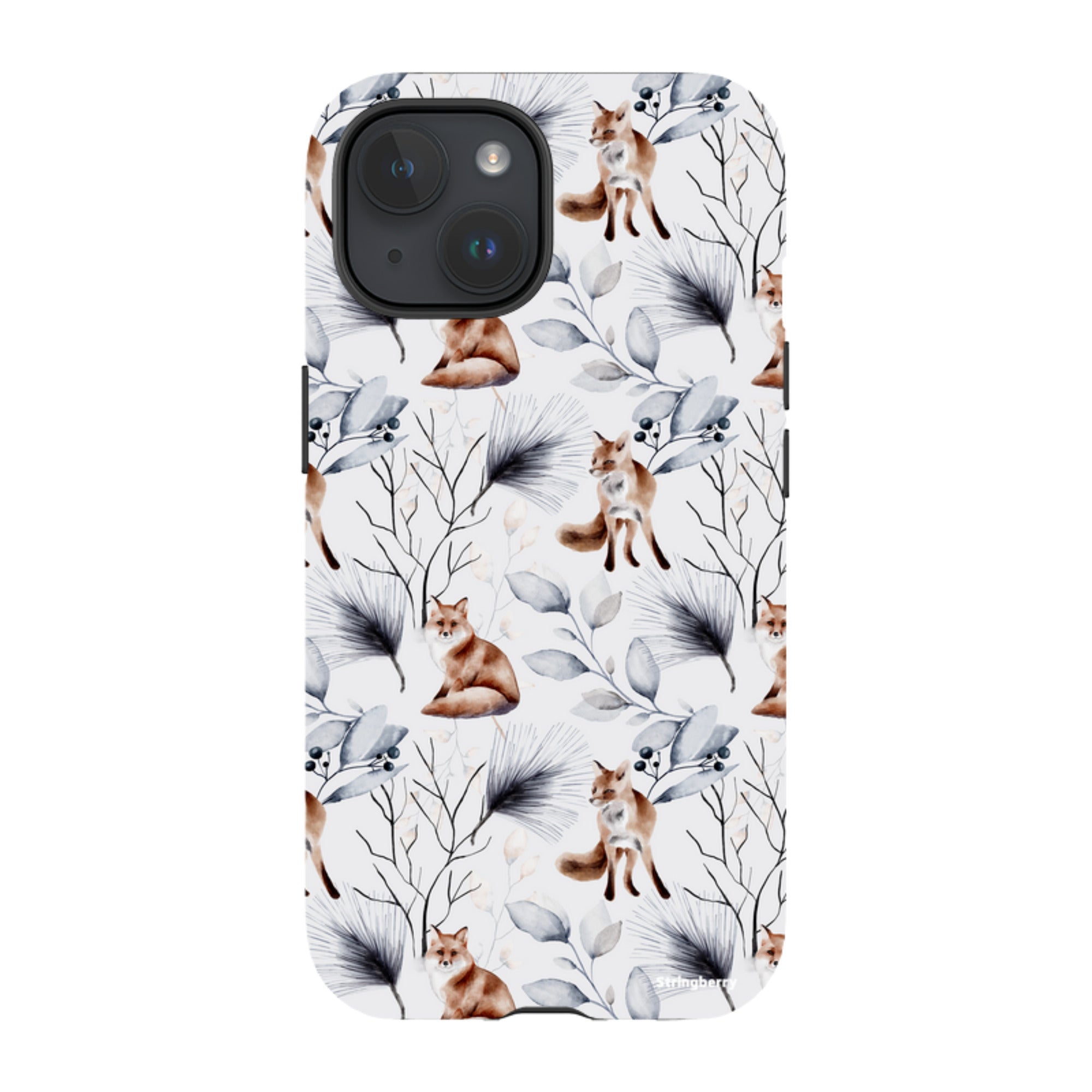 iPhone Tough Case - Foxy Xmas II