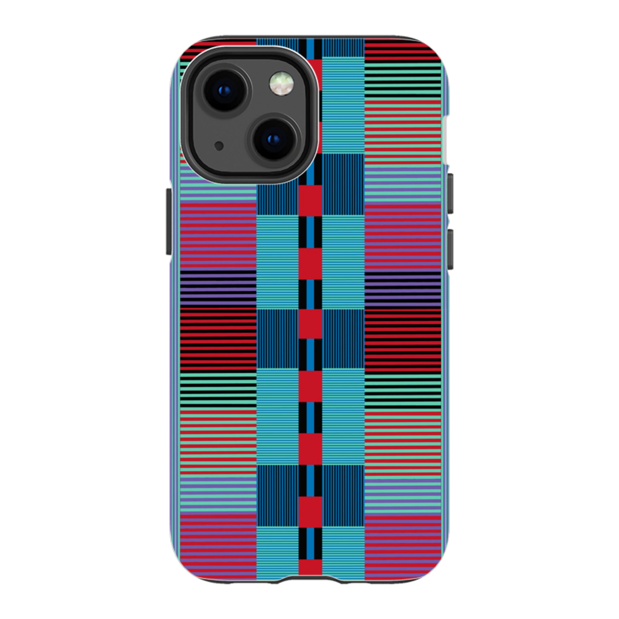 iPhone Tough Case - Indian Stripe By Cressida Bell
