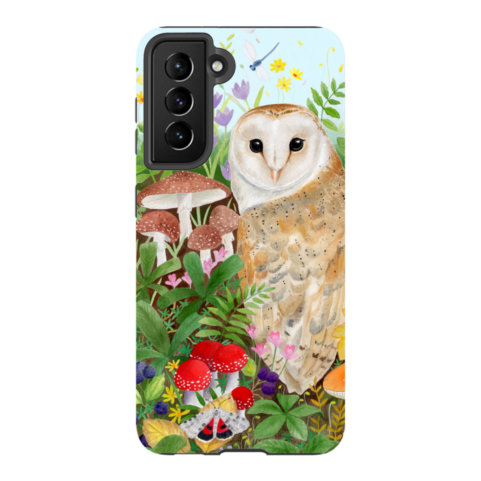 Samsung Tough Case - Owl Garden By Bex Parkin