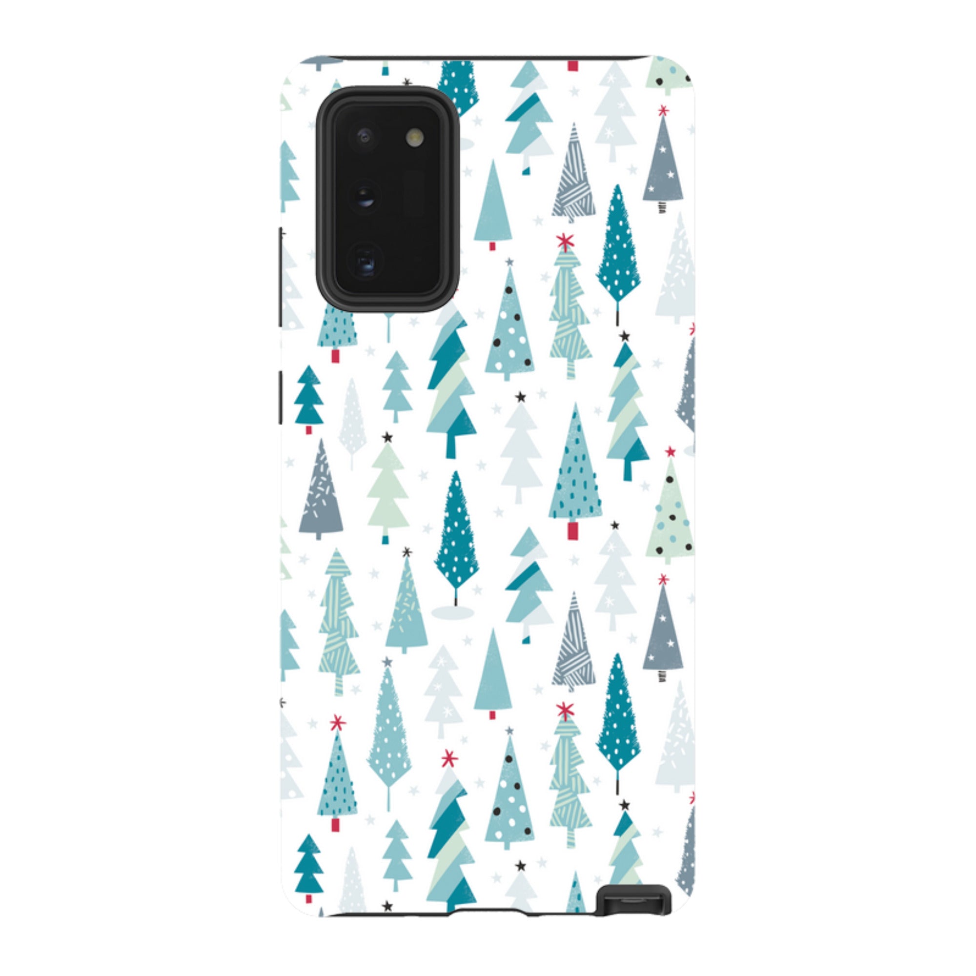 Samsung Tough Case - Little Xmas Trees By Ali Brookes