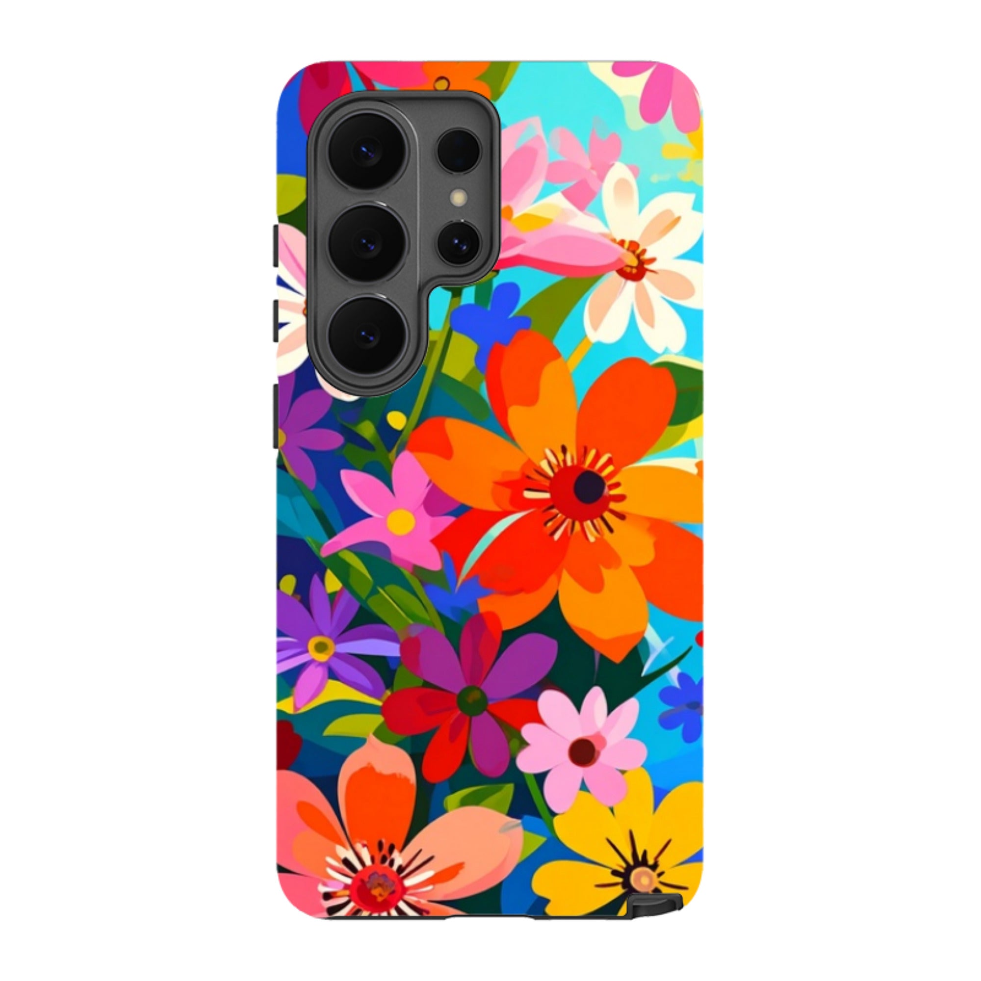 Samsung Tough Case - Rainbow Floral