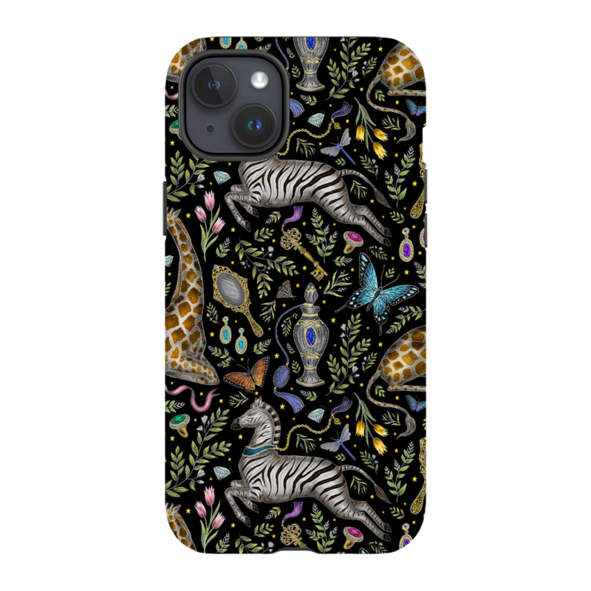 iPhone MagSafe Tough Case -  Dressing Table Black By Catherine Rowe