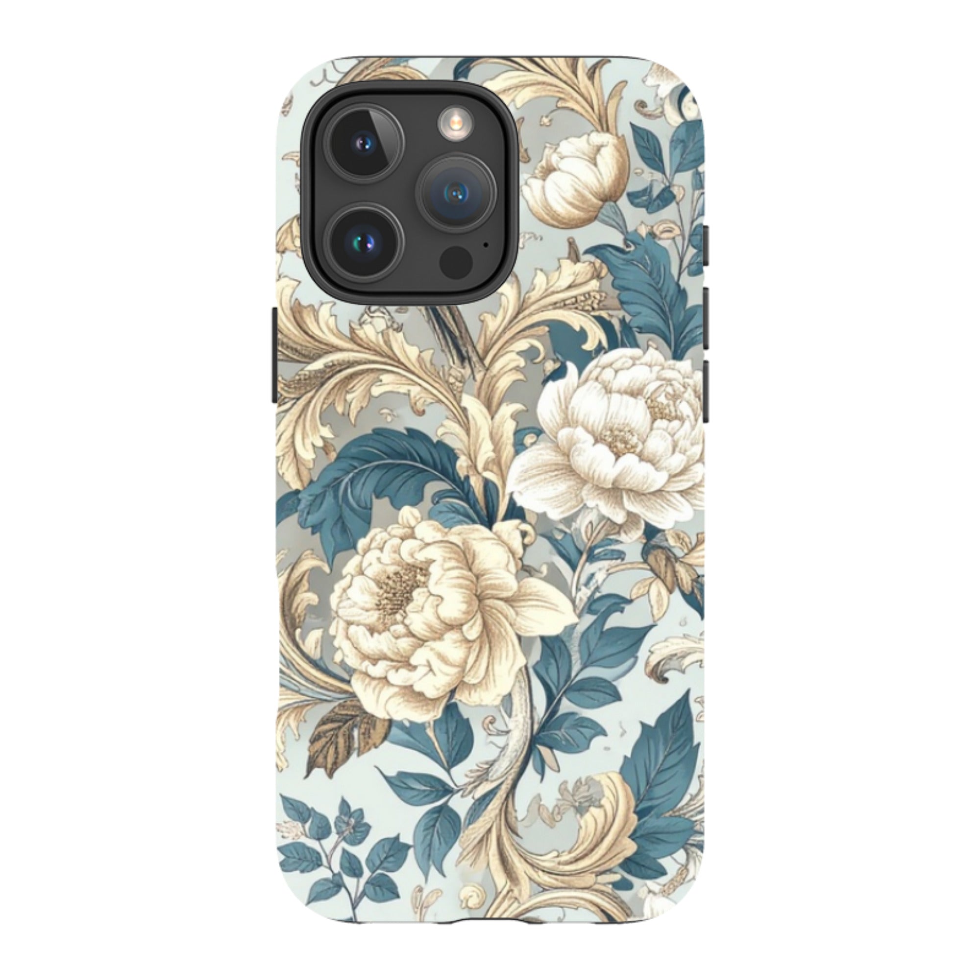 iPhone Case - Blue and Gold Summer