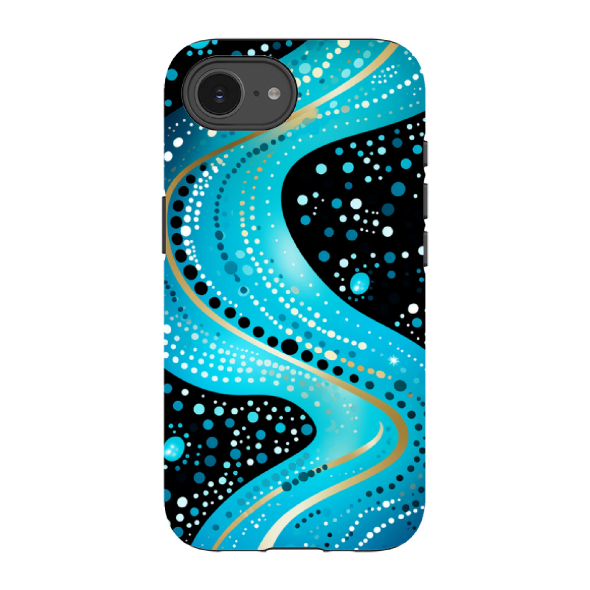 iPhone Tough Case -Blue Wave