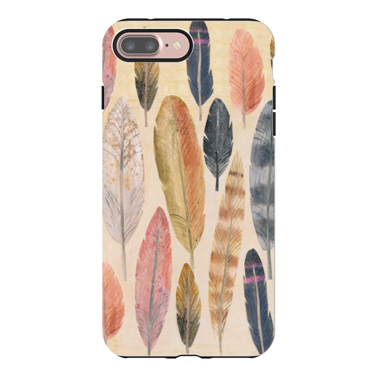 iPhone Tough Case - Feathers By Tracey English