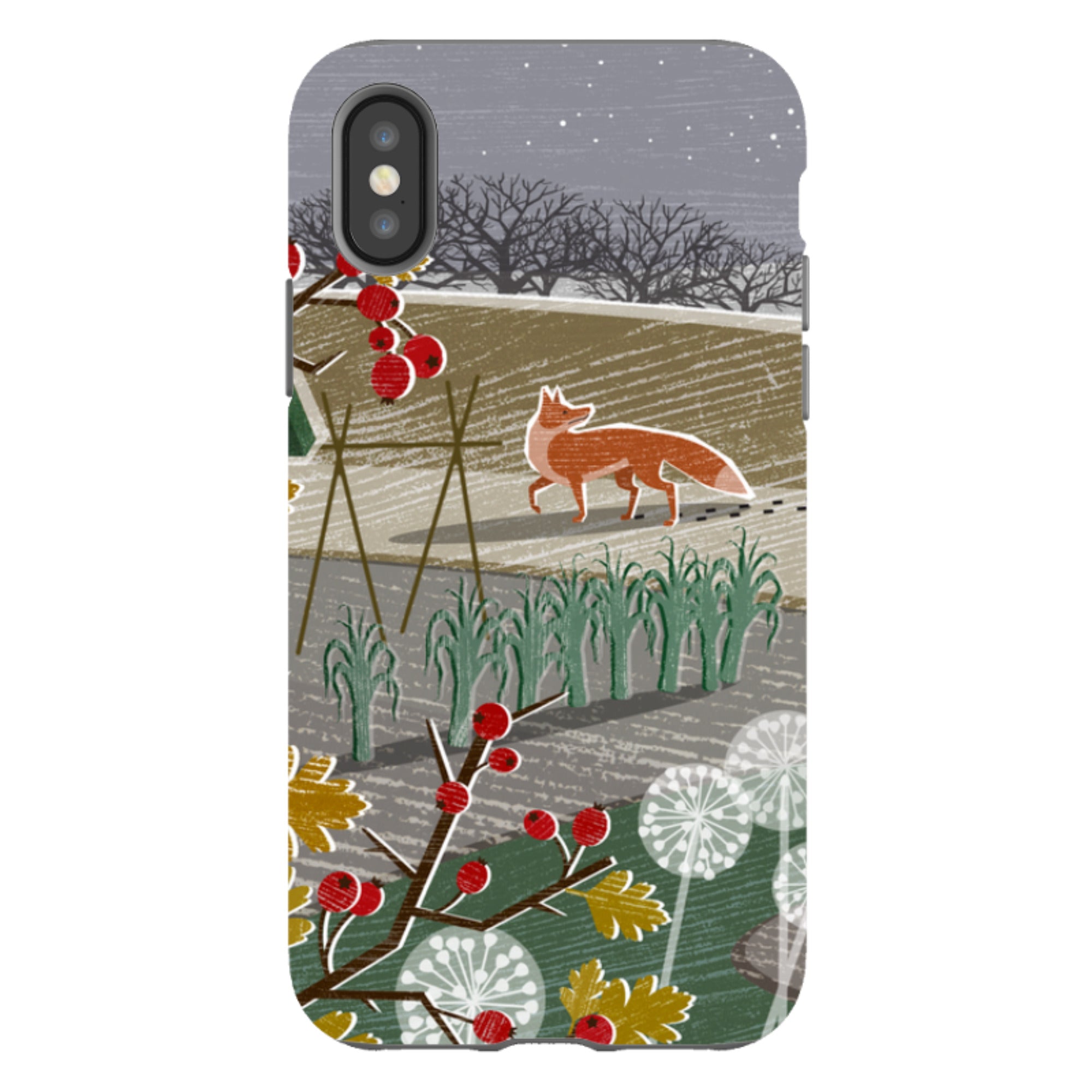 iPhone Tough Case - Night Fox 2 By Liane Payne
