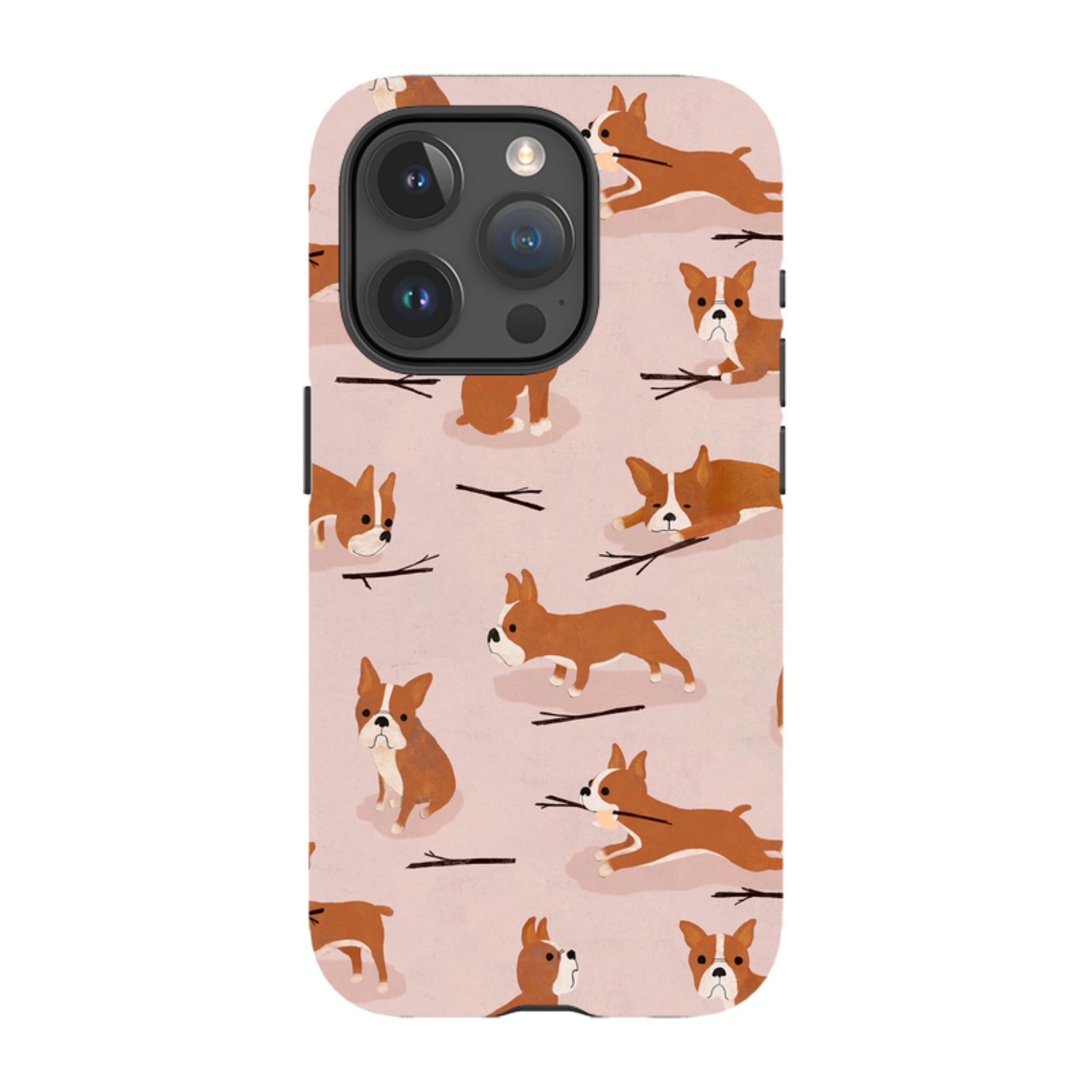iPhone MagSafe Tough Case -  Boston Terrier By Katherine Quinn