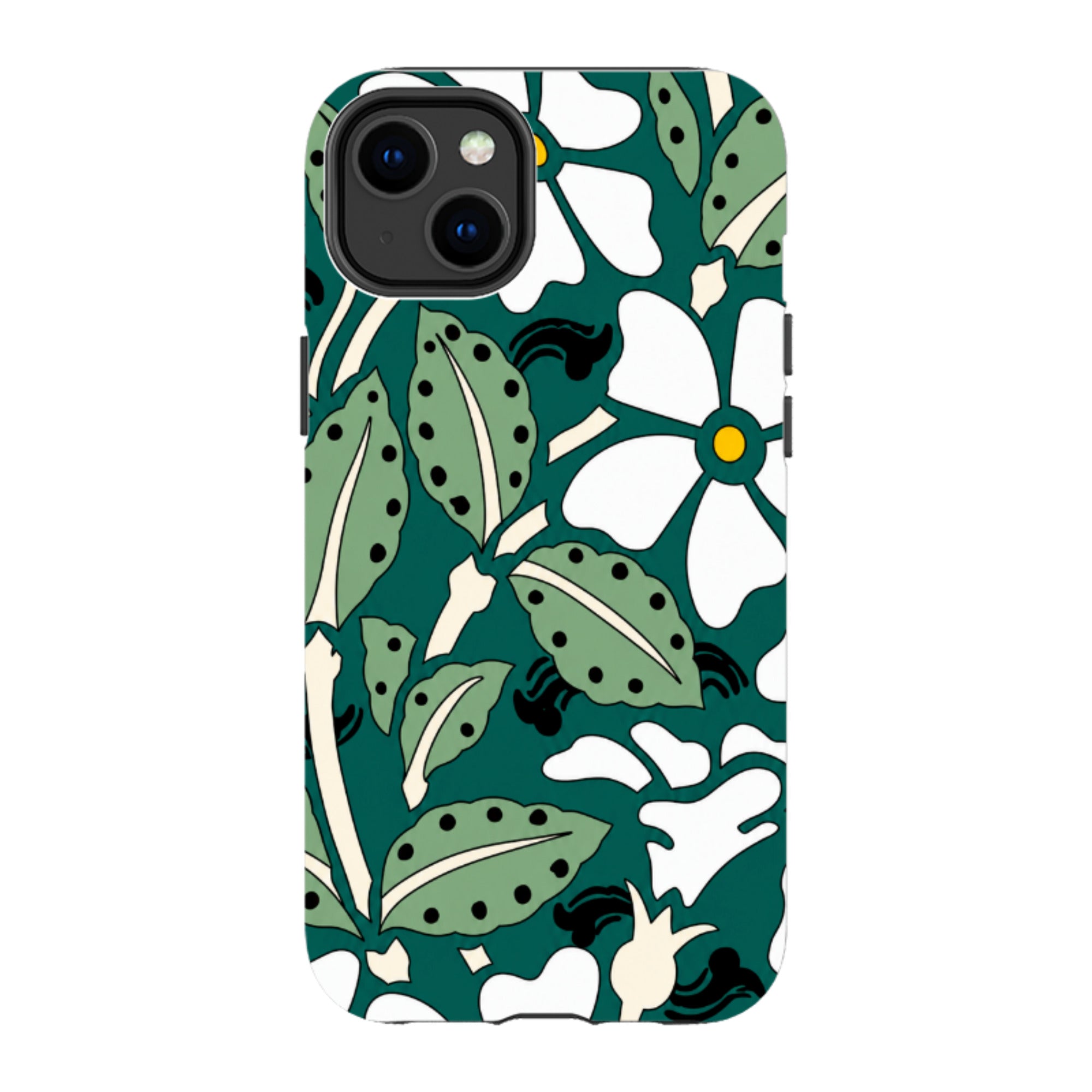 iPhone Tough Case - Vintage Woodblock Print