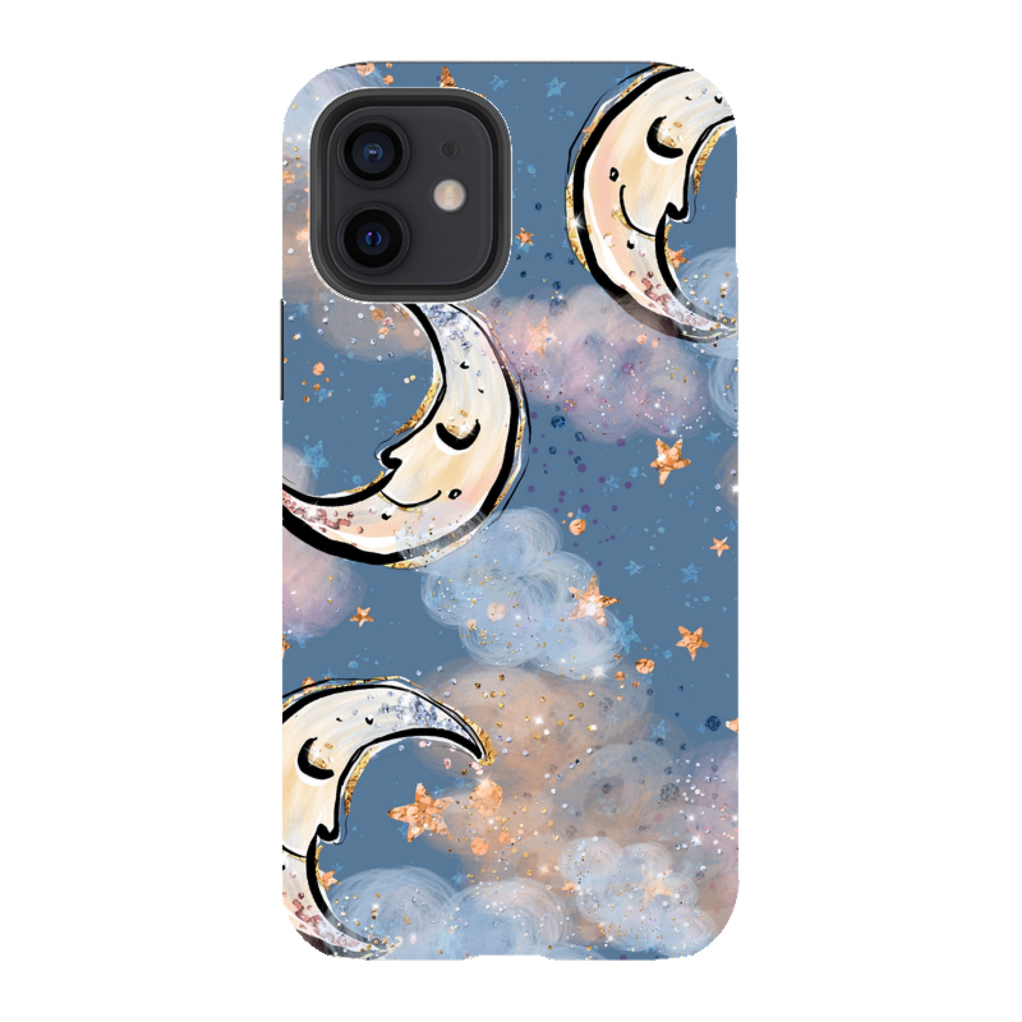 iPhone Tough Case - Moon And Stars