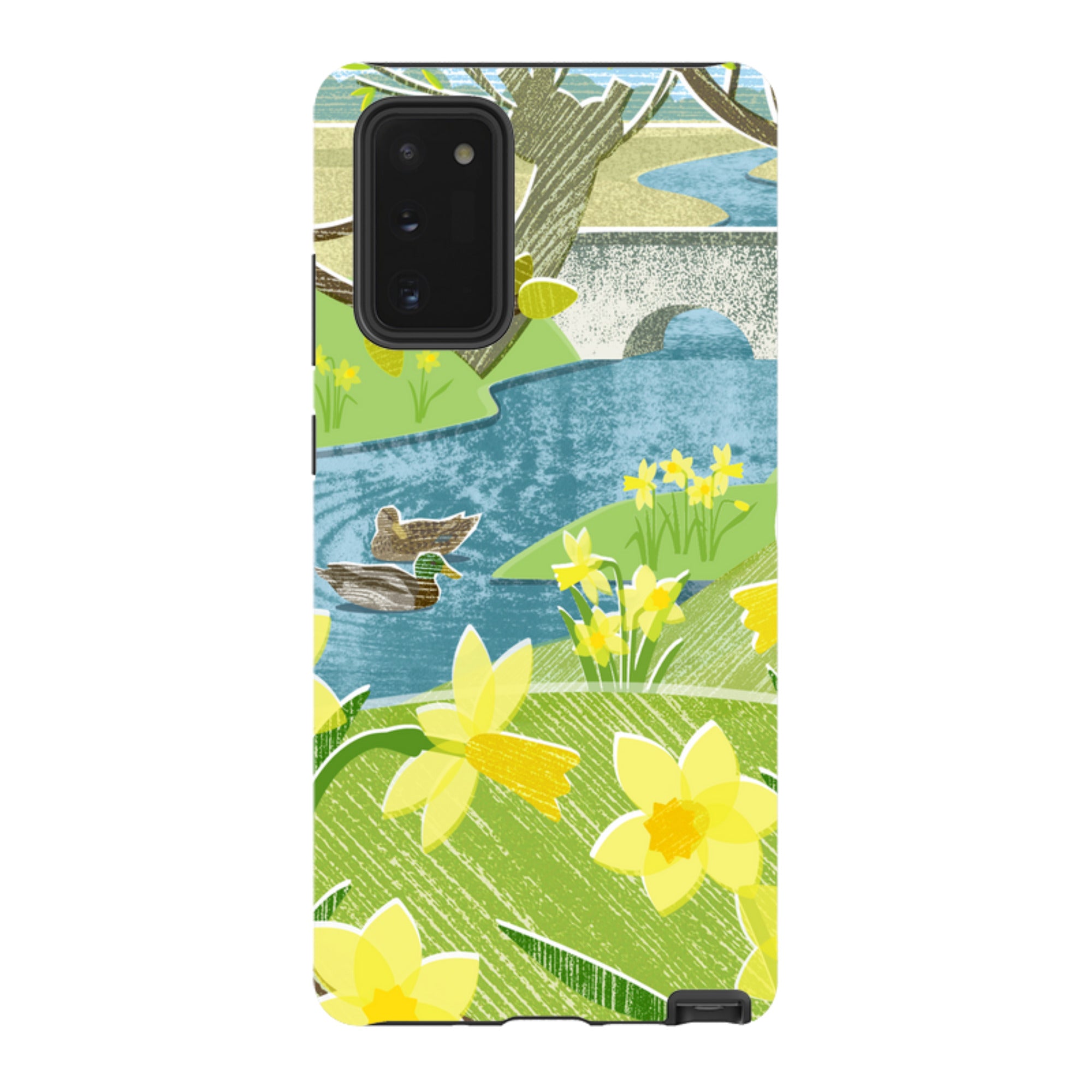 Samsung Tough Case - Daffs And Ducks By Liane Payne