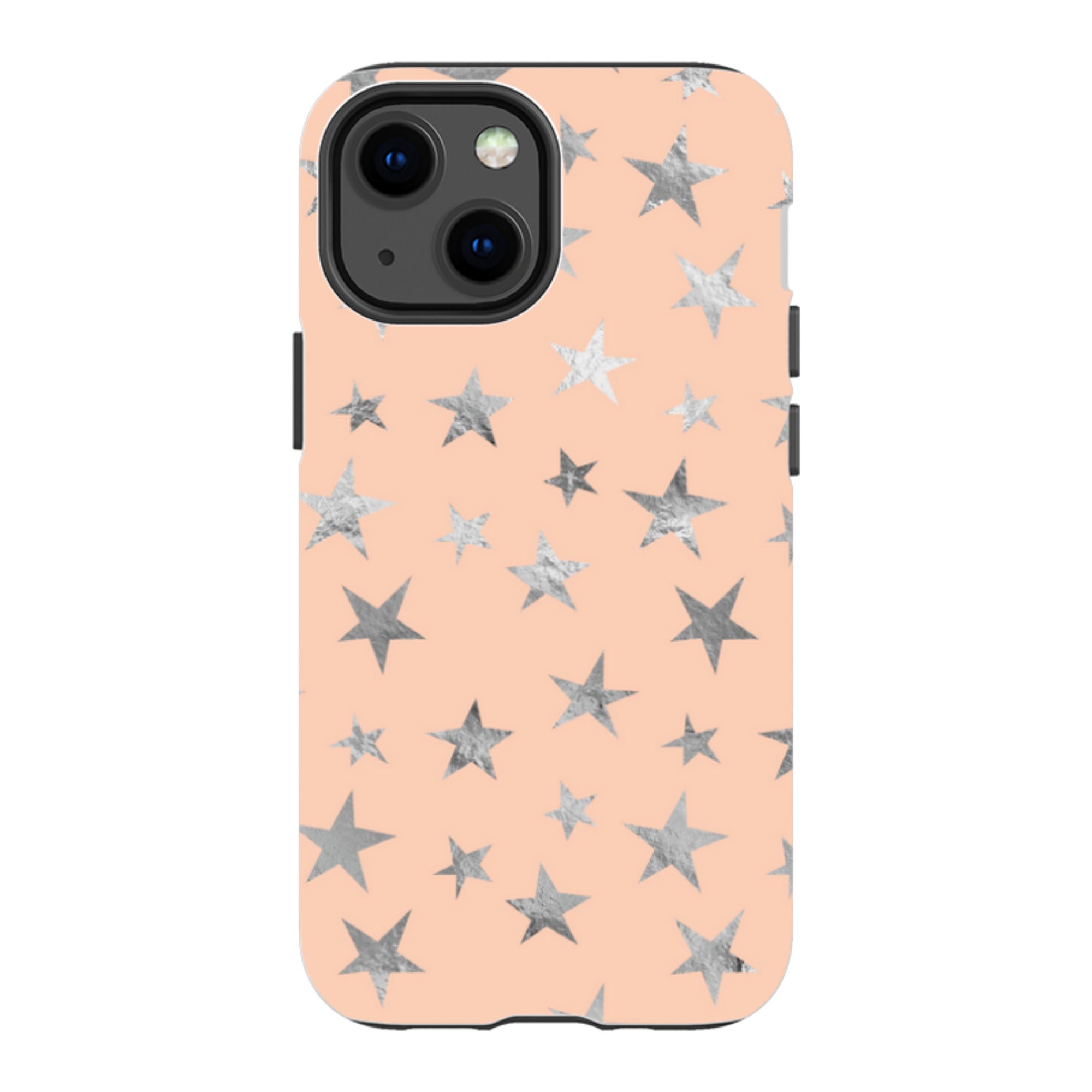 iPhone Tough Case - Pale and Silver Stars