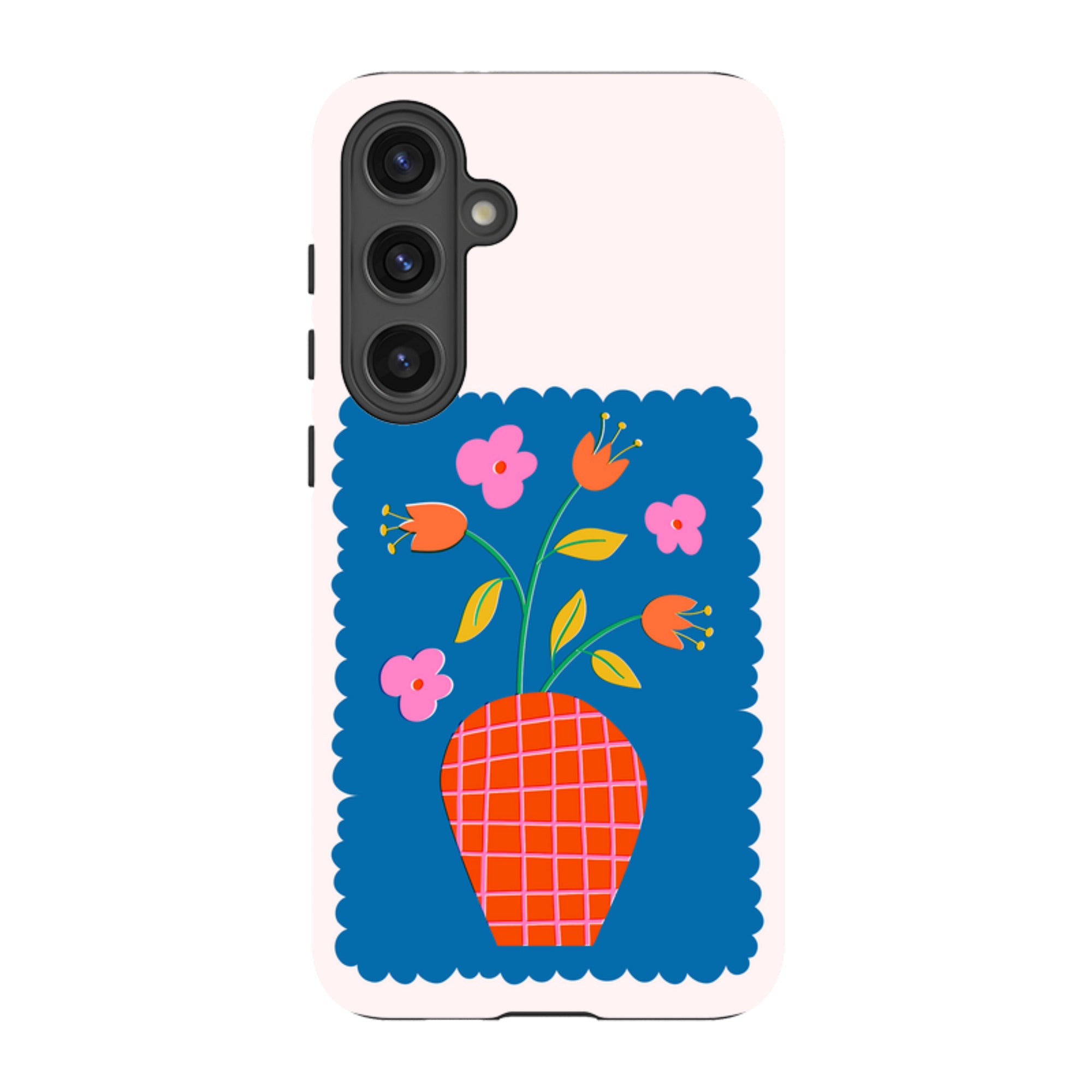 Samsung Tough Case - Floral Stamp