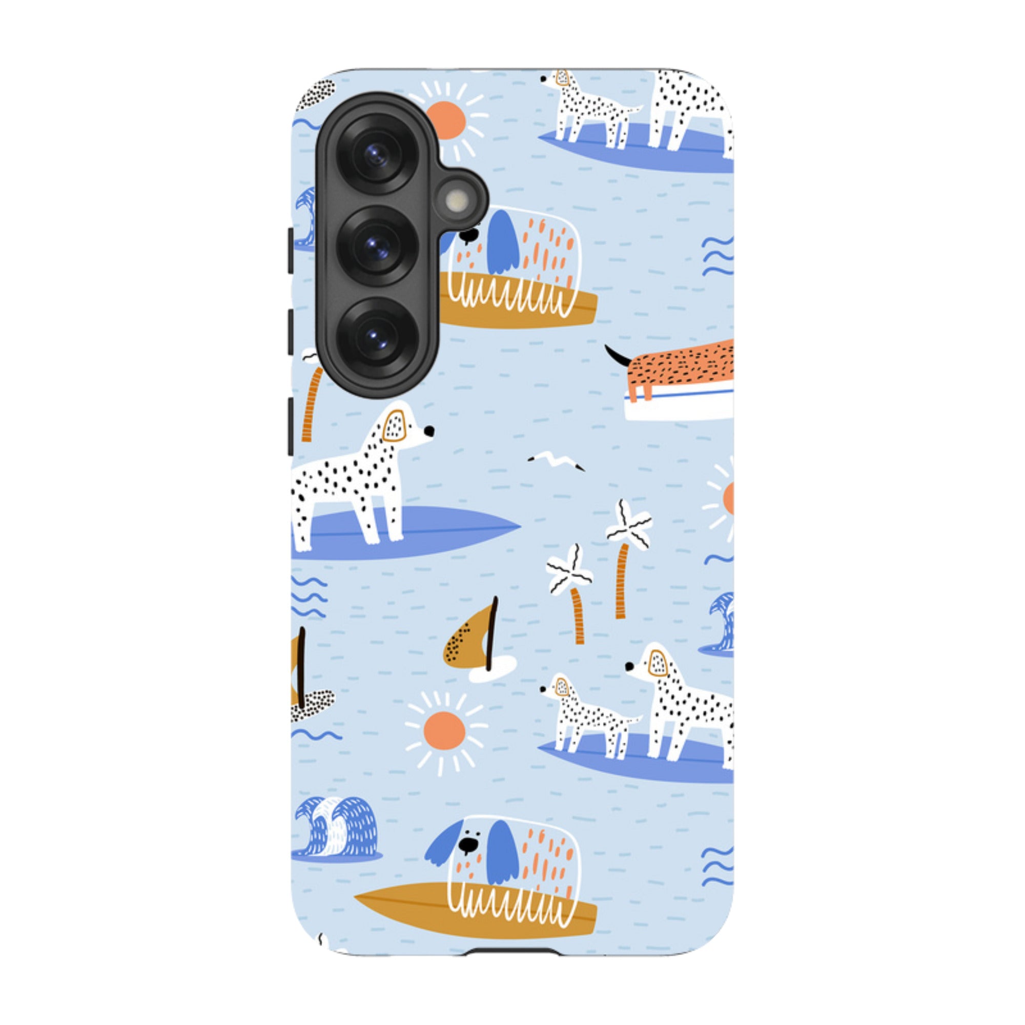 Samsung Tough Case - Surfing Dogs