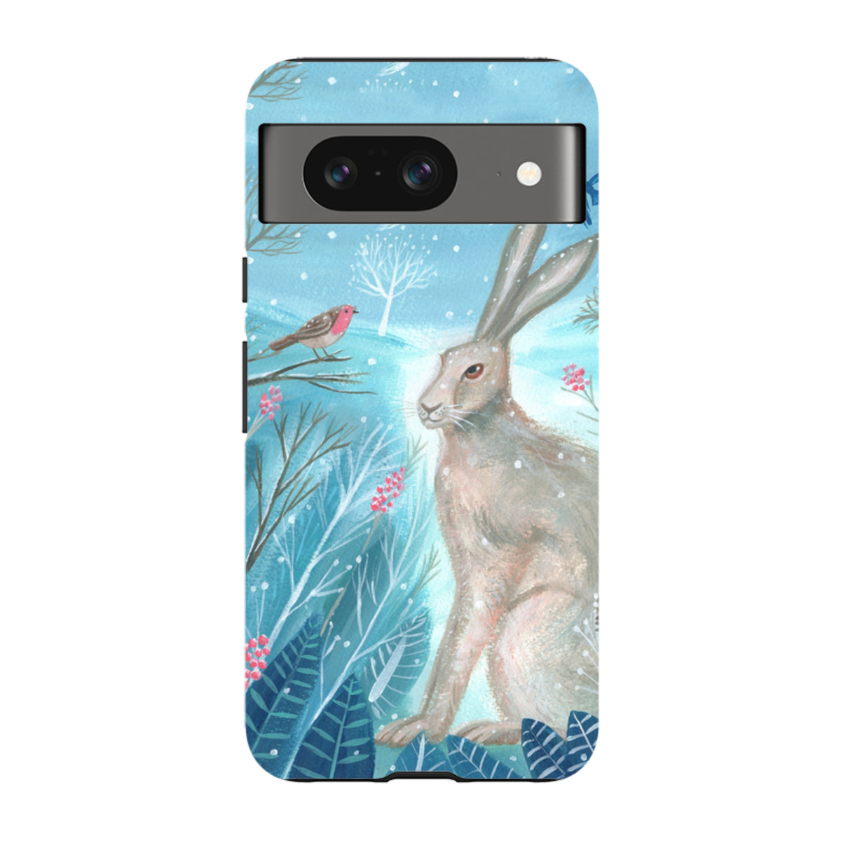 Google Tough Case - Winter Hare By Mary Stubberfield
