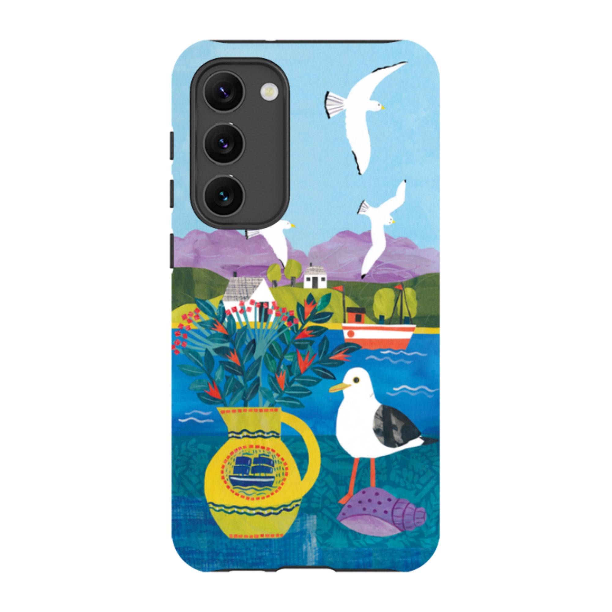 Samsung Tough  Case - Seagulls By Tracey English