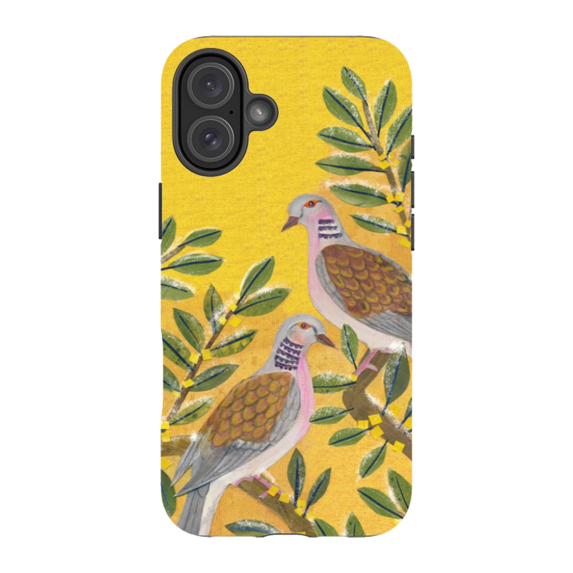 iPhone MagSafe Tough Case - Two Turtle Doves By Tracey English