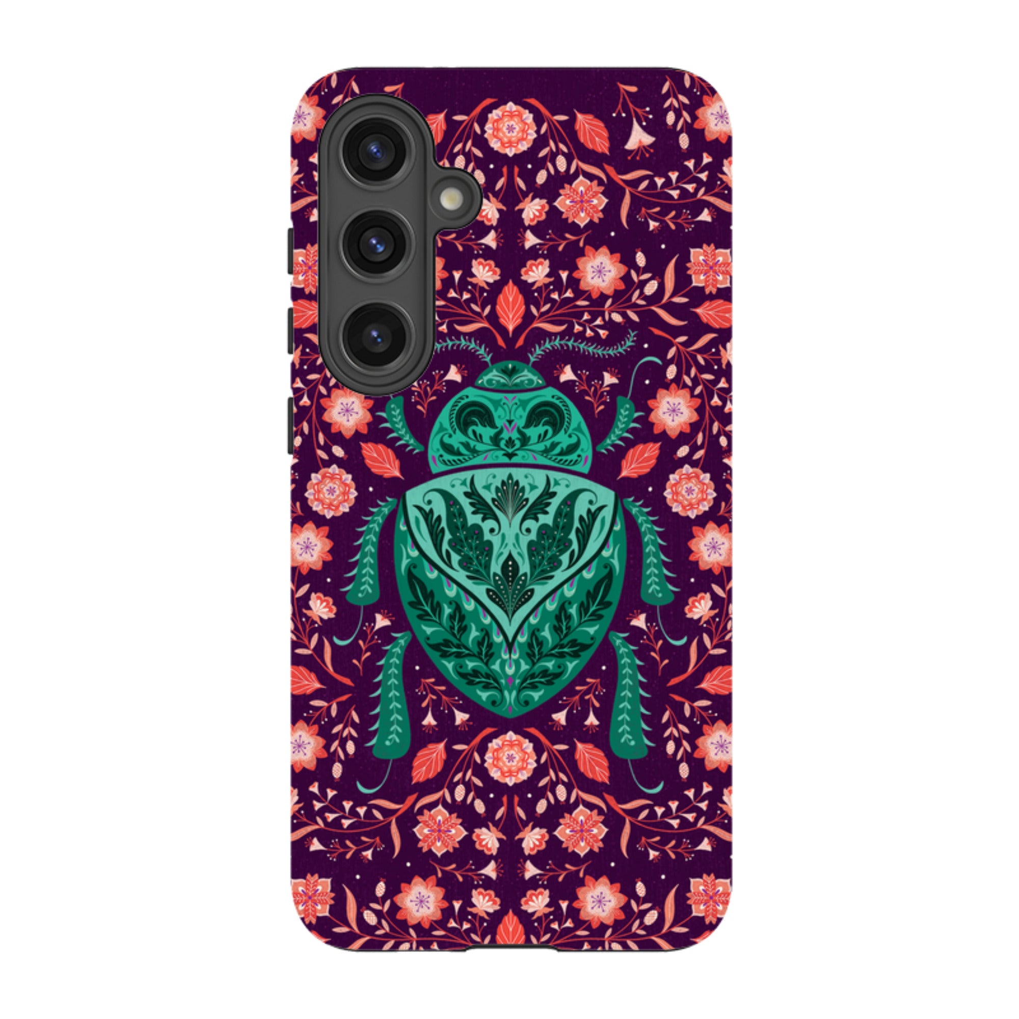 Samsung Tough Case - Beetle By Jenny Zemanek