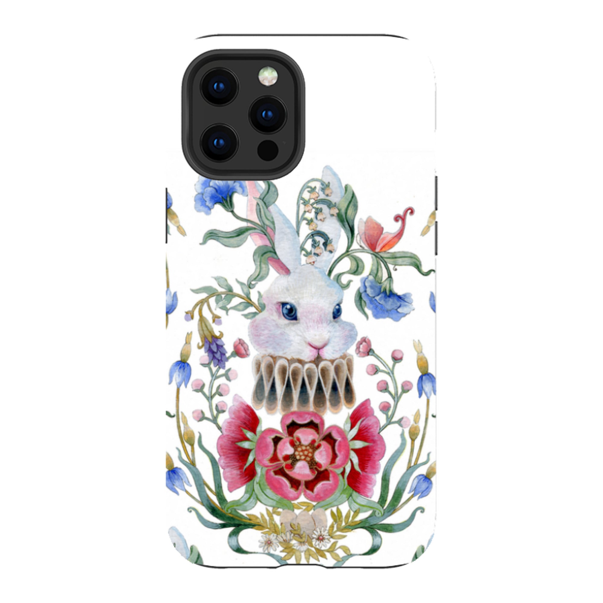 iPhone Tough Case - White Rabbit By Maria Matos