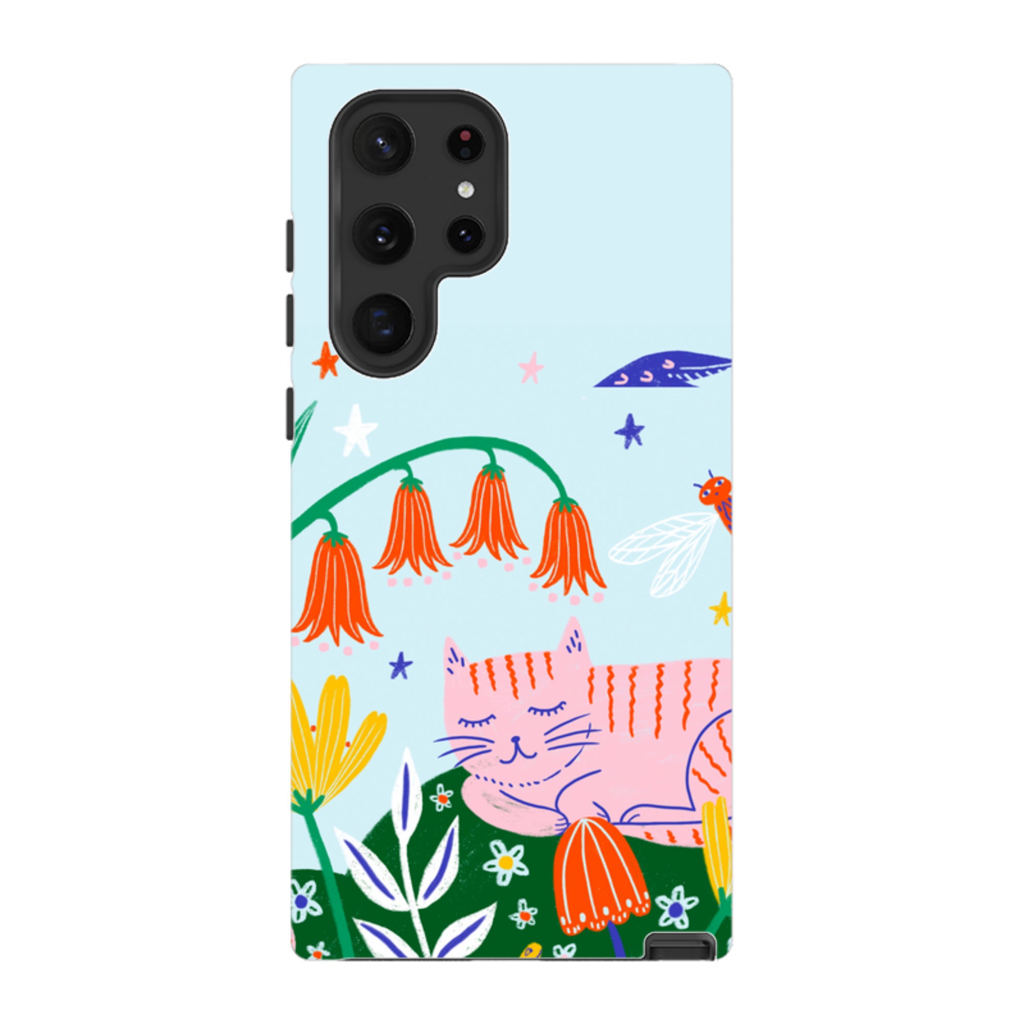 Samsung Tough Case - Cat By Lee Foster Wilson