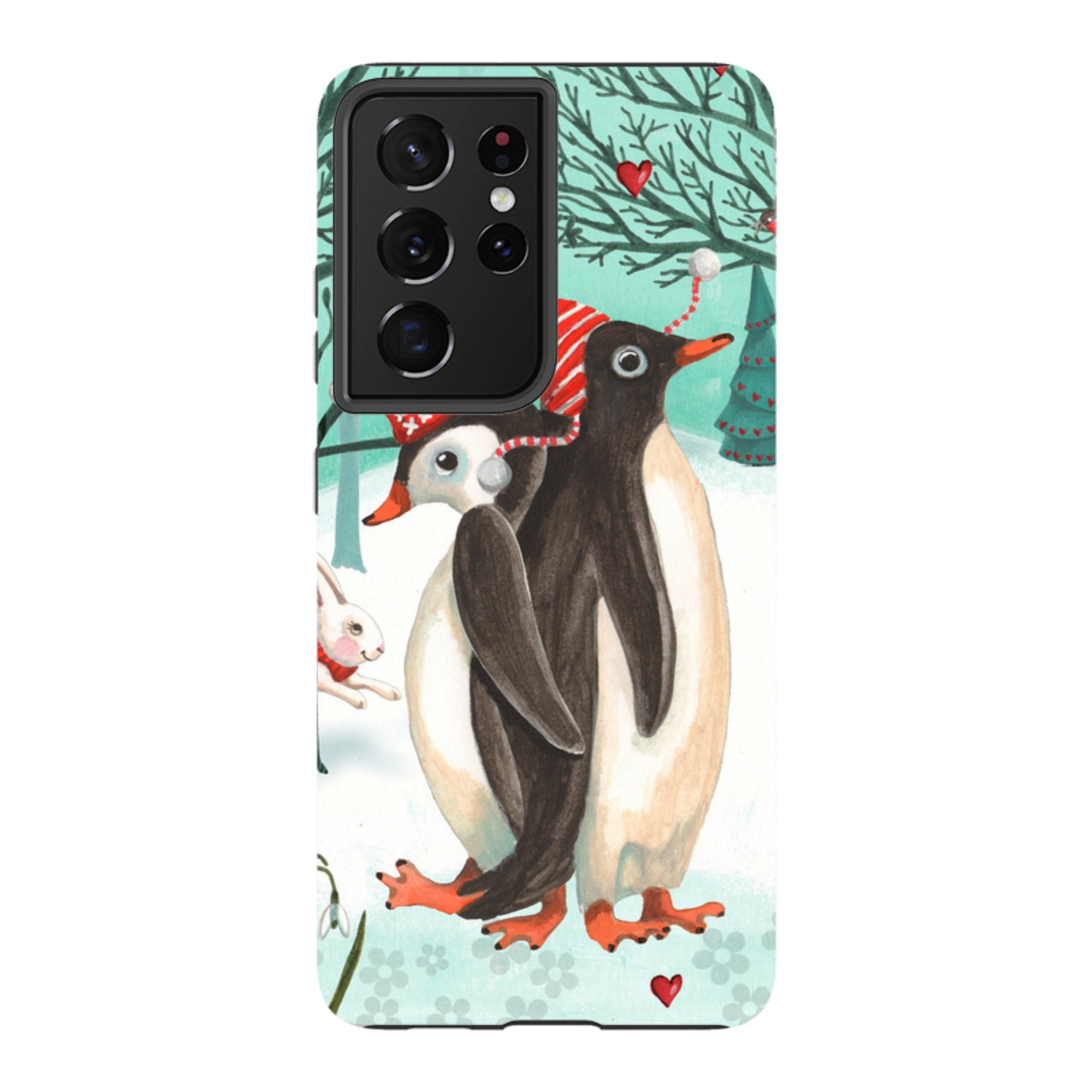 Samsung Tough Case - Winter Together By Caroline Bonne Muller