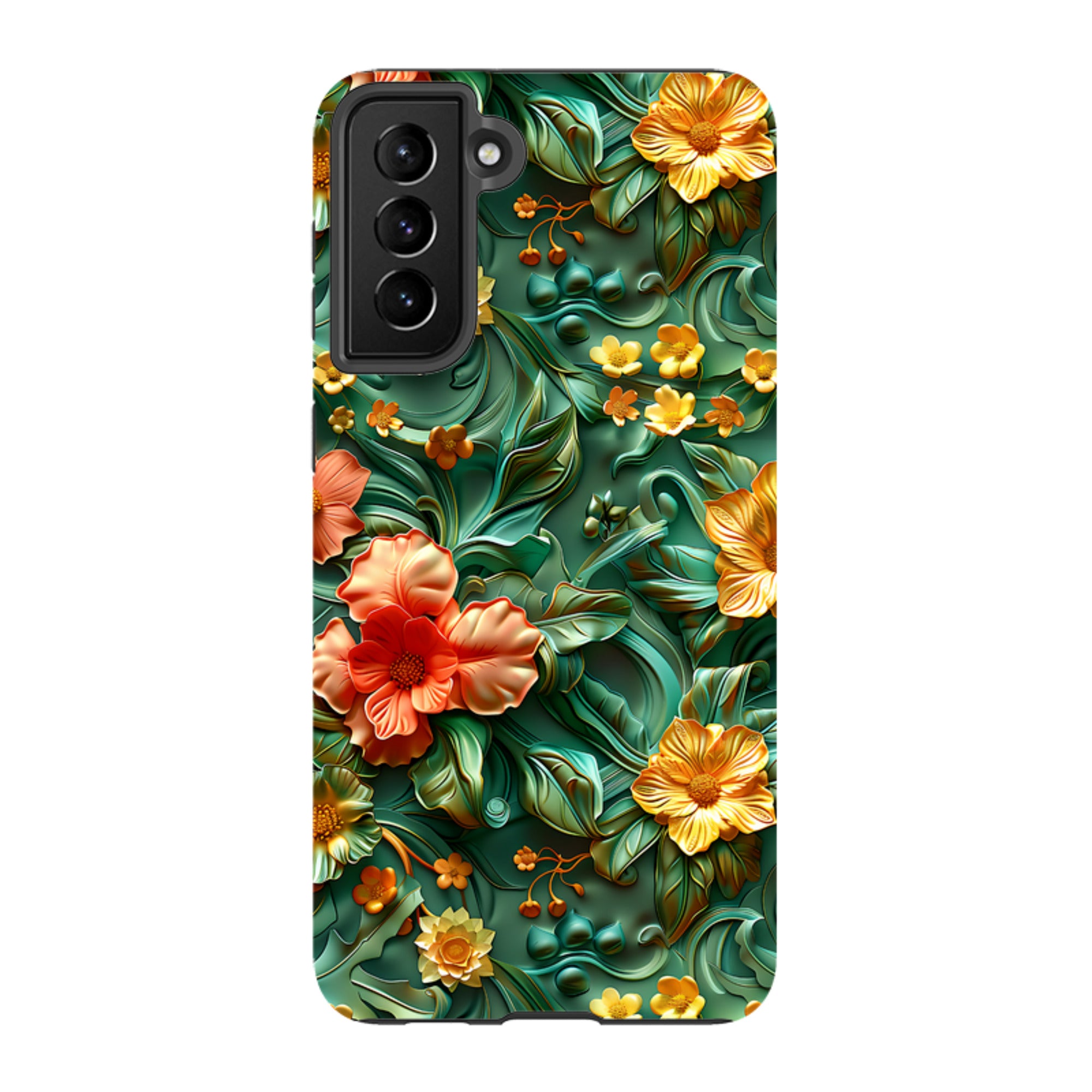 Samsung Tough Case - Jade Floral