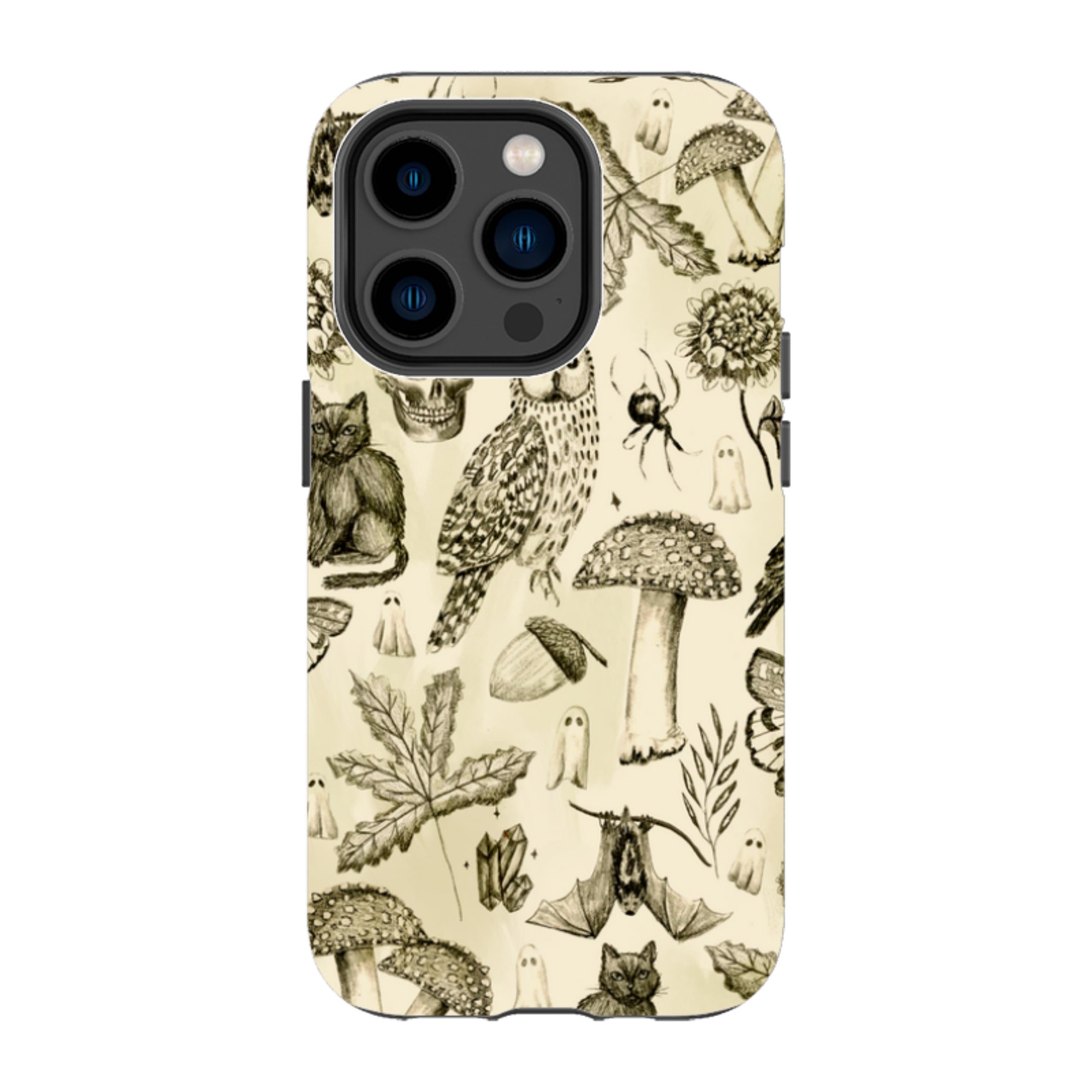 iPhone Tough Case - Pencil Fall By Abby Jacobs