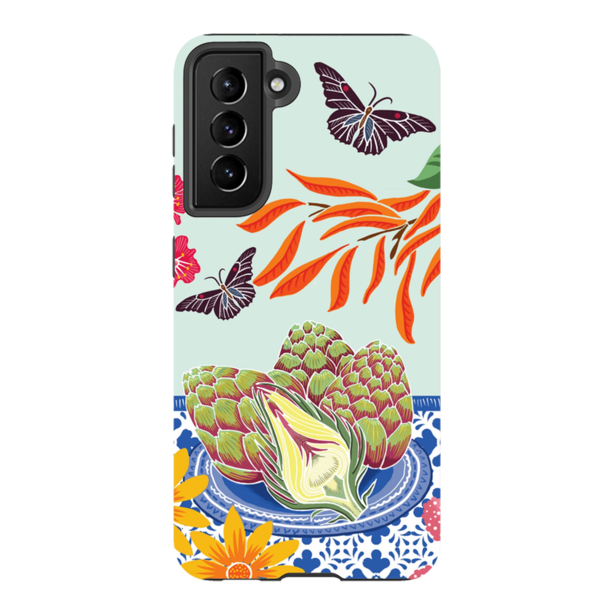 Samsung Tough Case - Artichokes By Kate Heiss