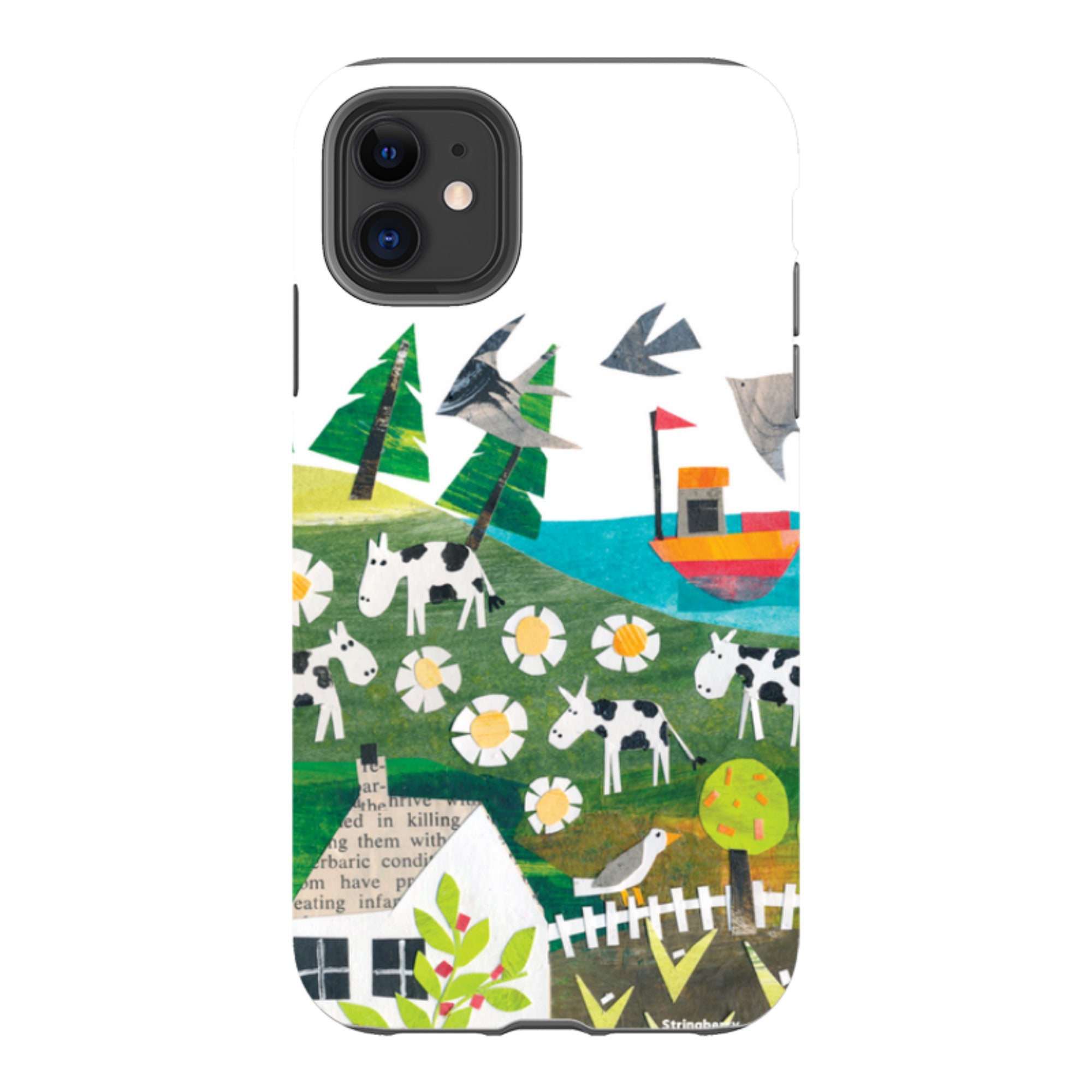 iPhone Tough Case - Countryscape VII By Tracey English