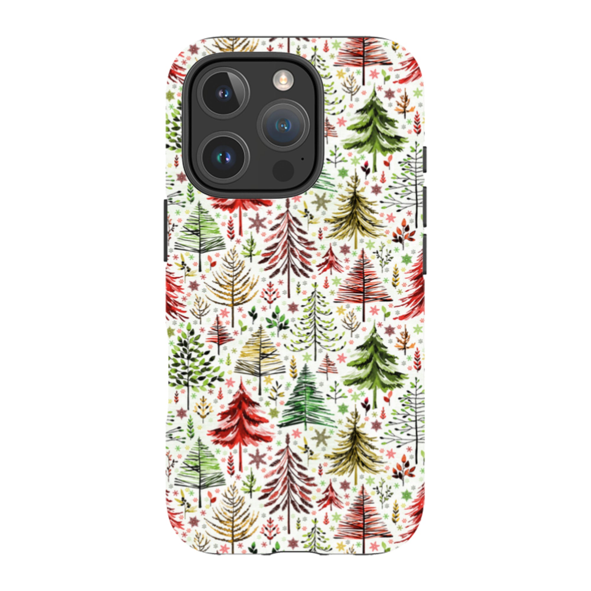iPhone MagSafe Tough Case -  Xmas Trees By Elisabeth Haager