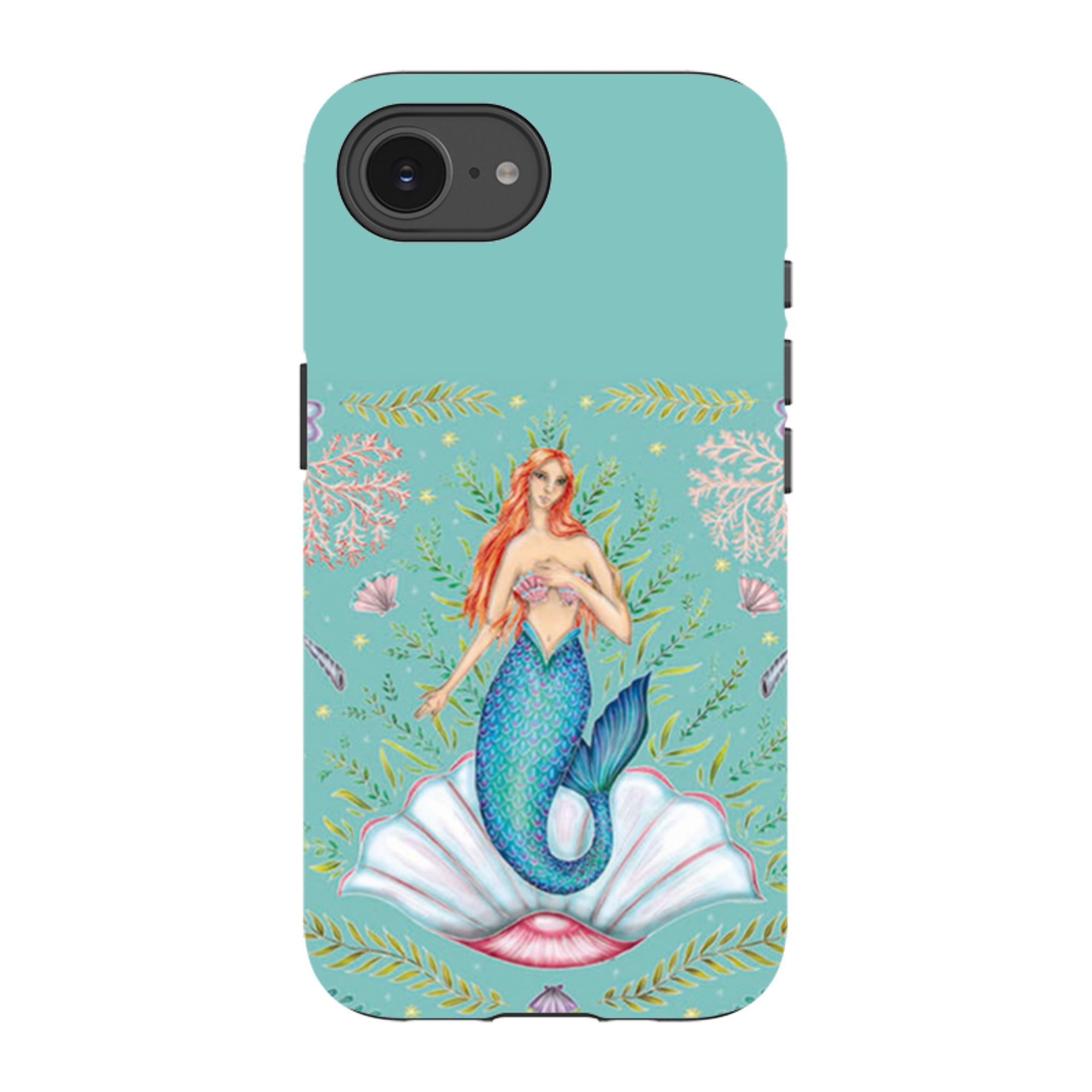 iPhone Tough Case - Mermaid By Catherine Rowe