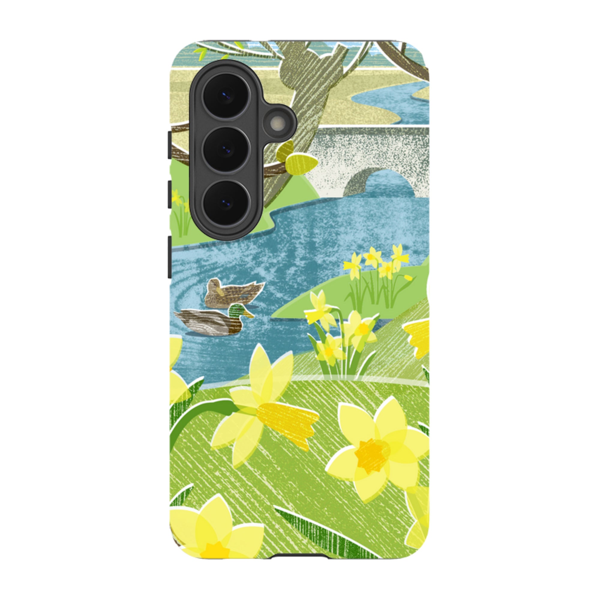 Samsung Tough Case - Daffs And Ducks By Liane Payne