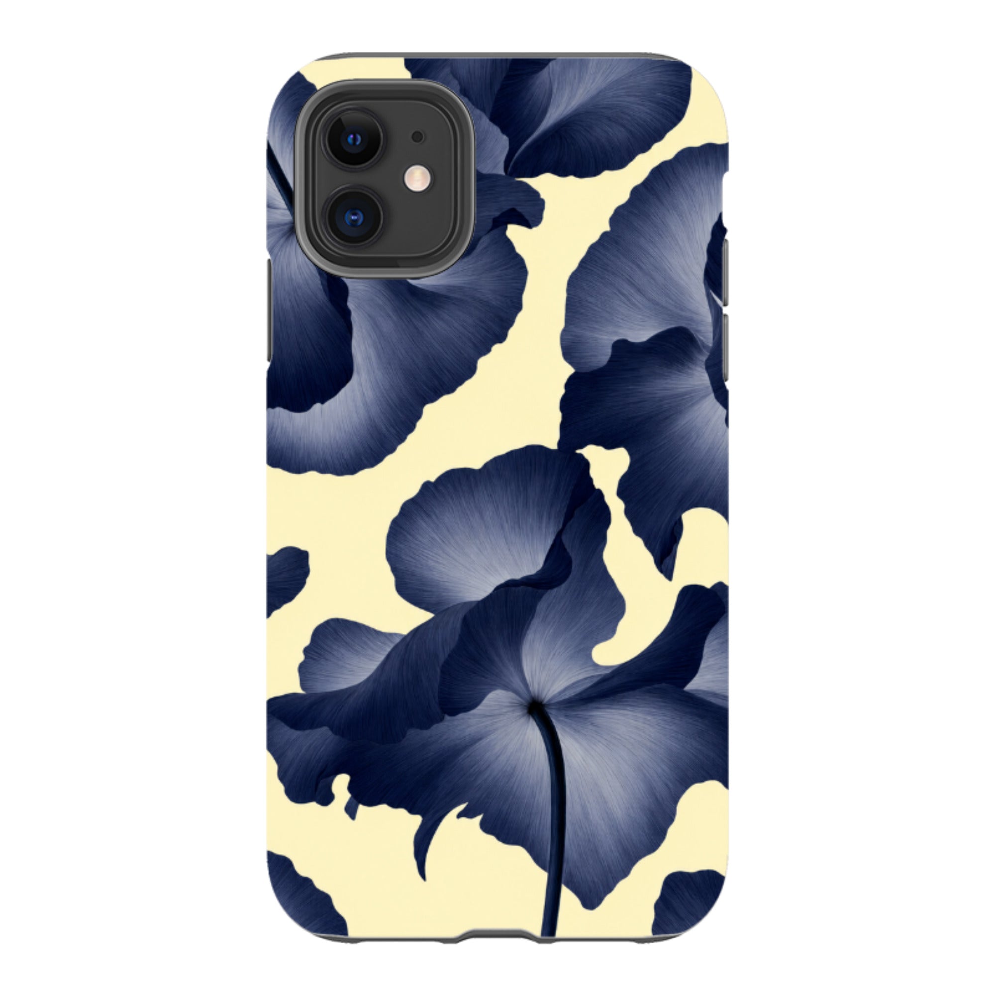 iPhone Tough Case - Navy Blue Poppy