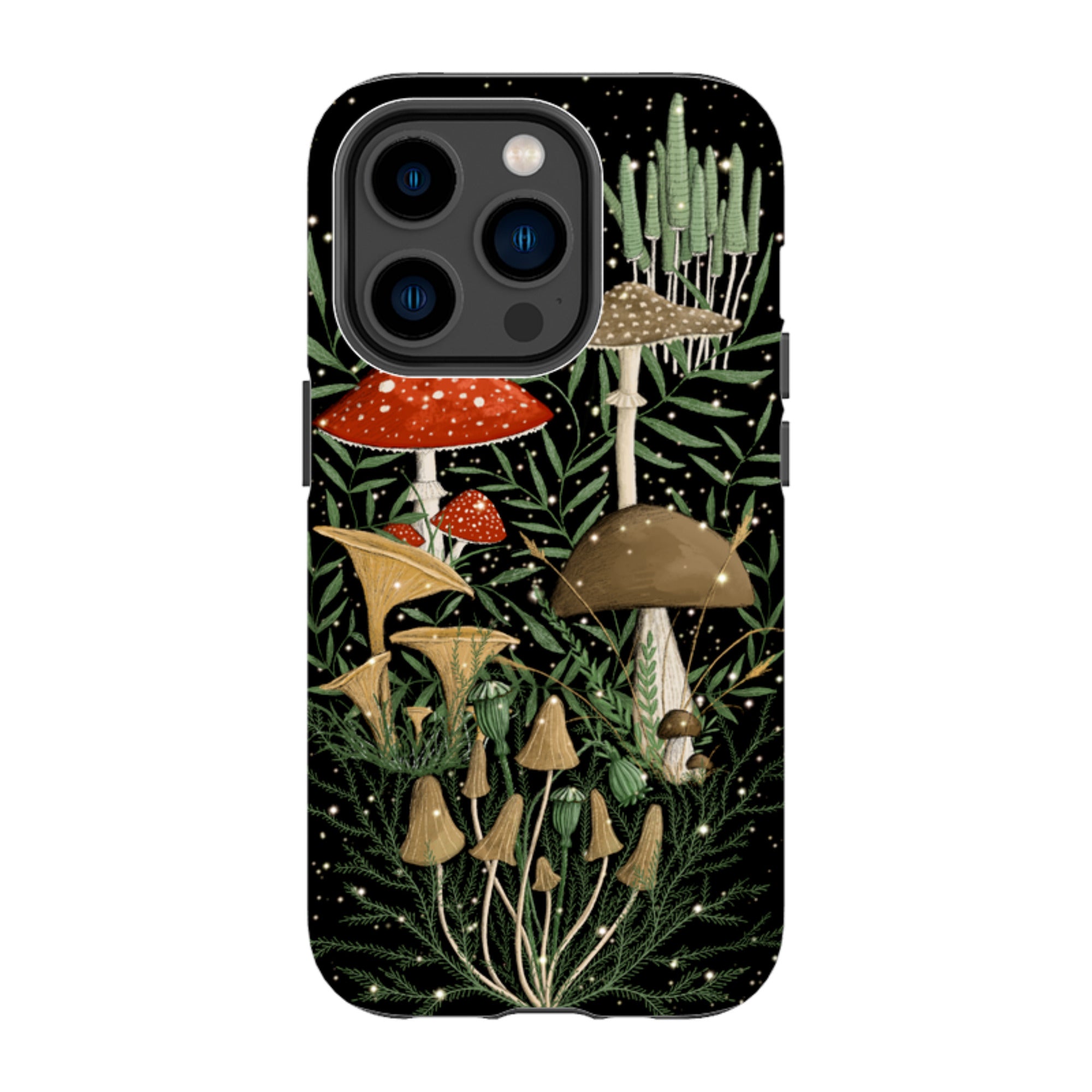 iPhone Tough Case - Mushroom Magic By Maja Lindberg