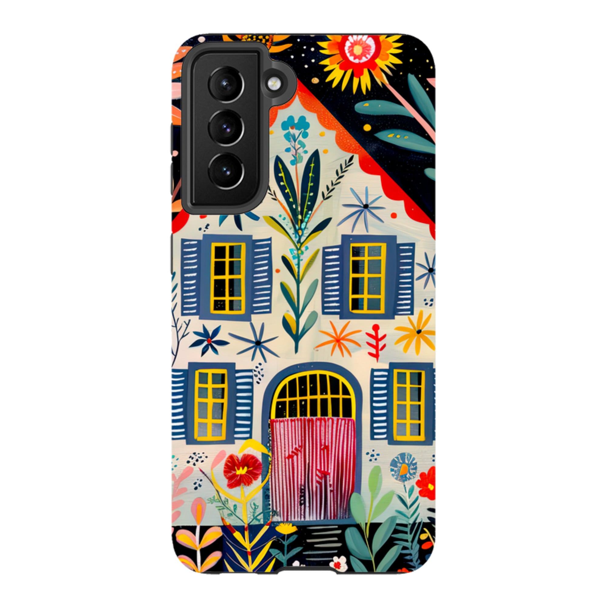 Samsung Tough Case - Folk Art House X