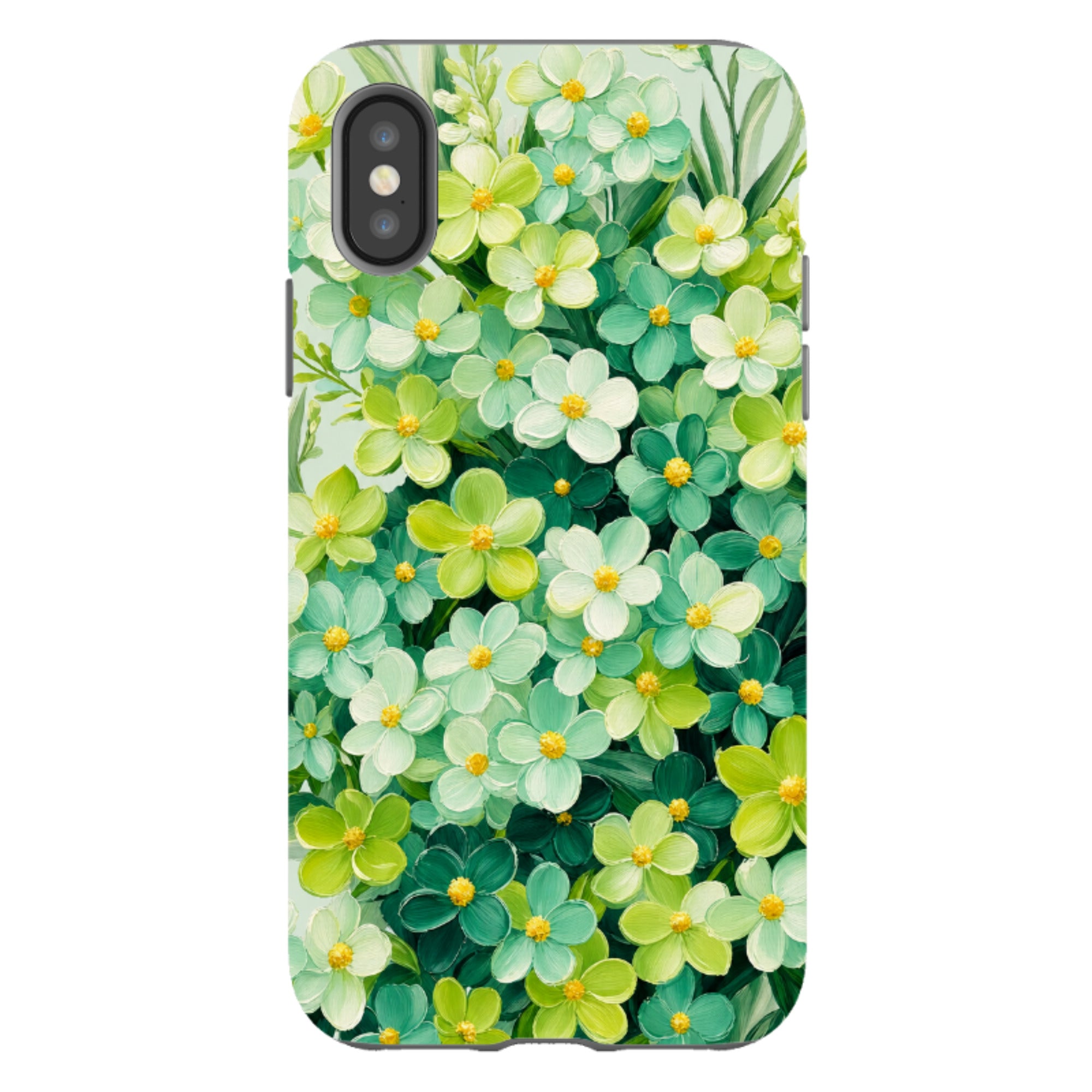 iPhone Tough Case - Sage Wildflower Floral