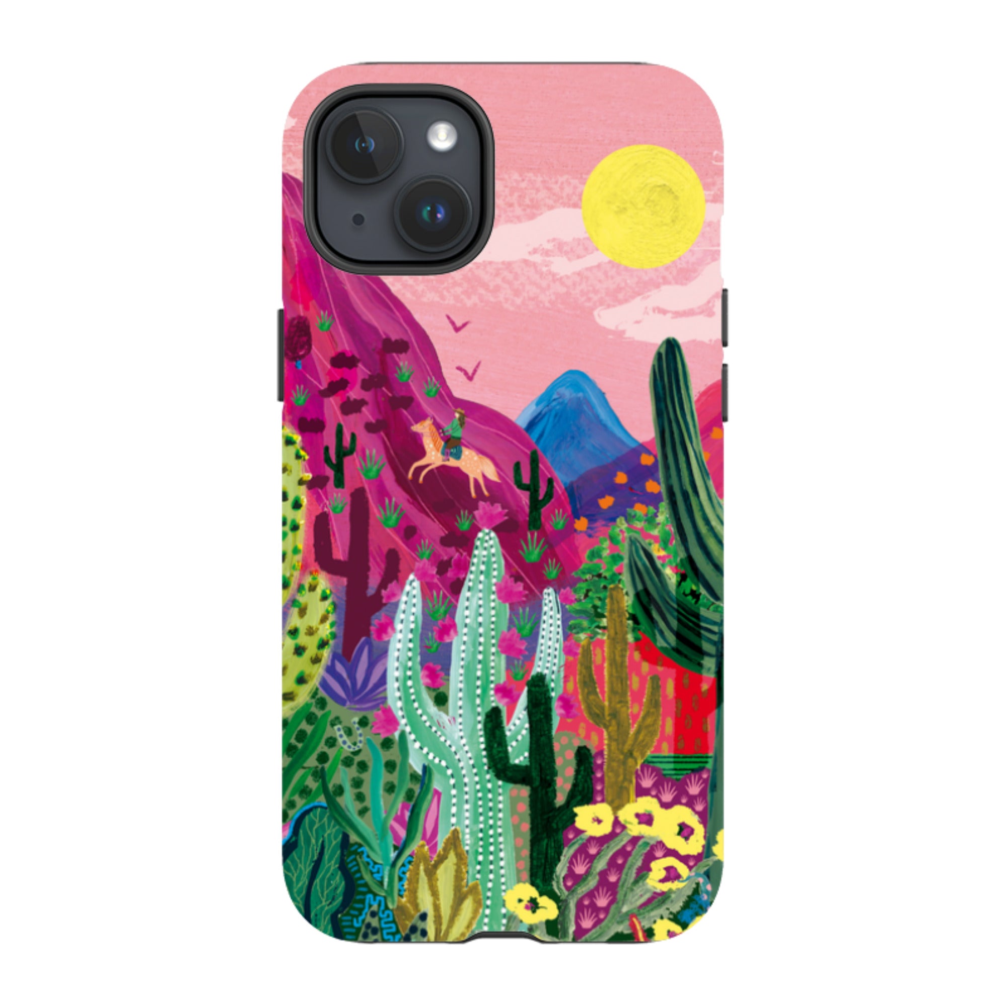 iPhone Tough Case - Desert Dreaming By Emma Frances Grant