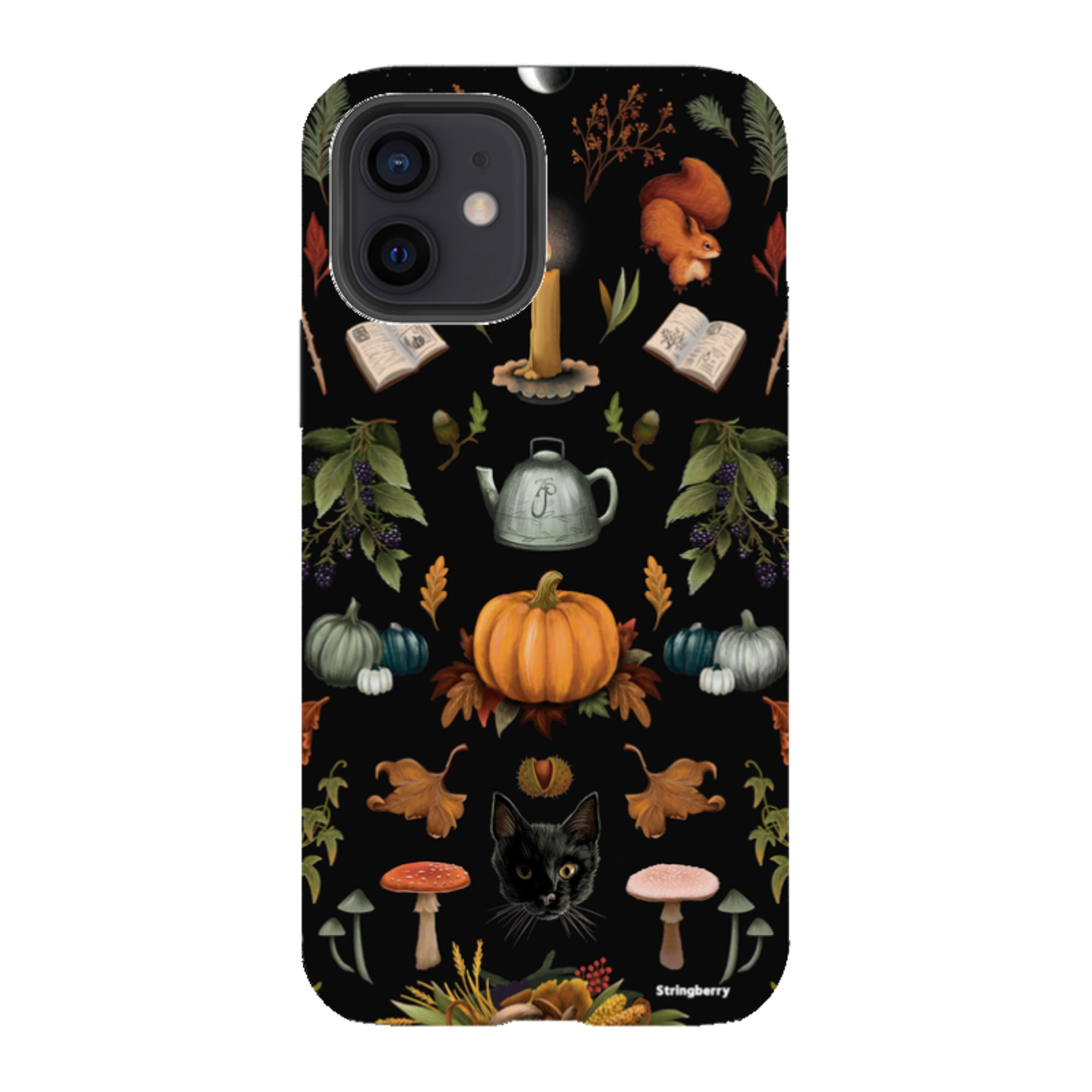iPhone Tough Case - Autumn Pattern II By Anna Stead