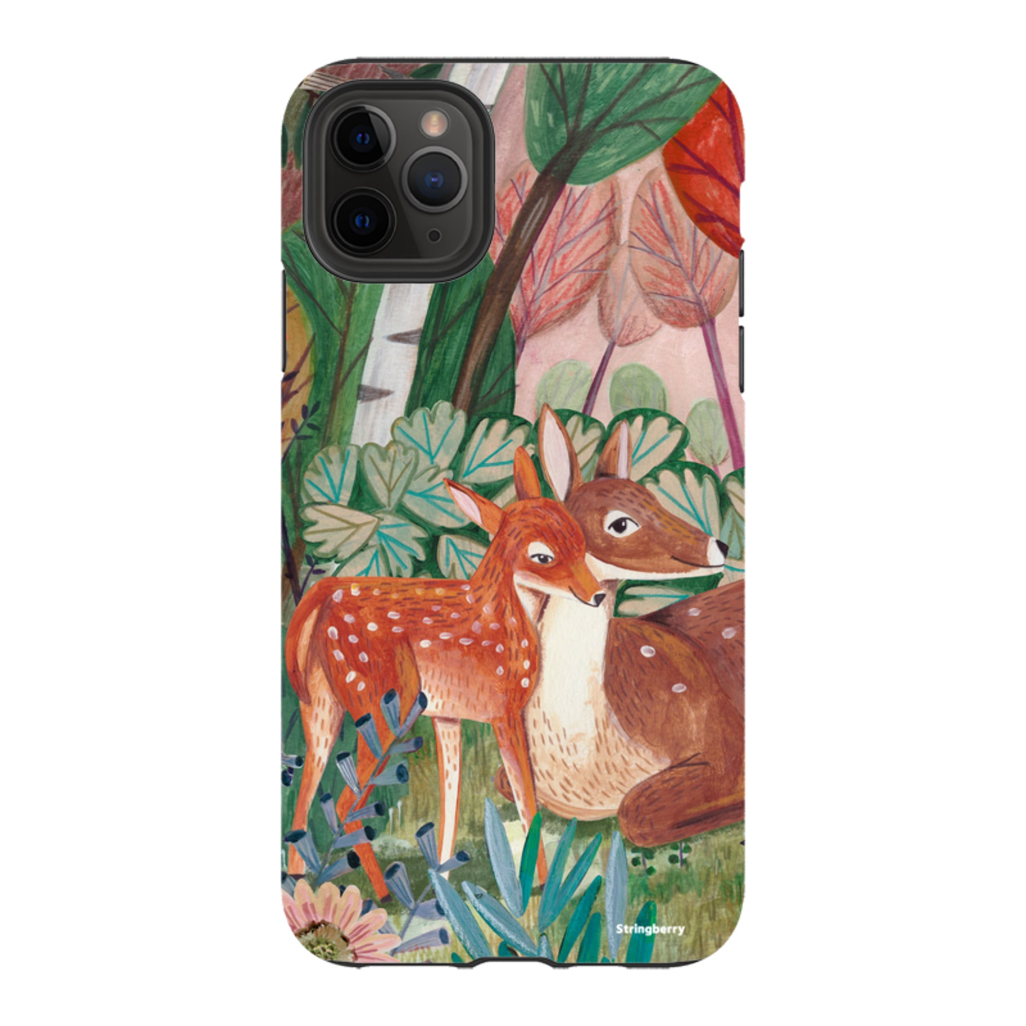iPhone Tough Case - Deer By Caroline Bonne Muller