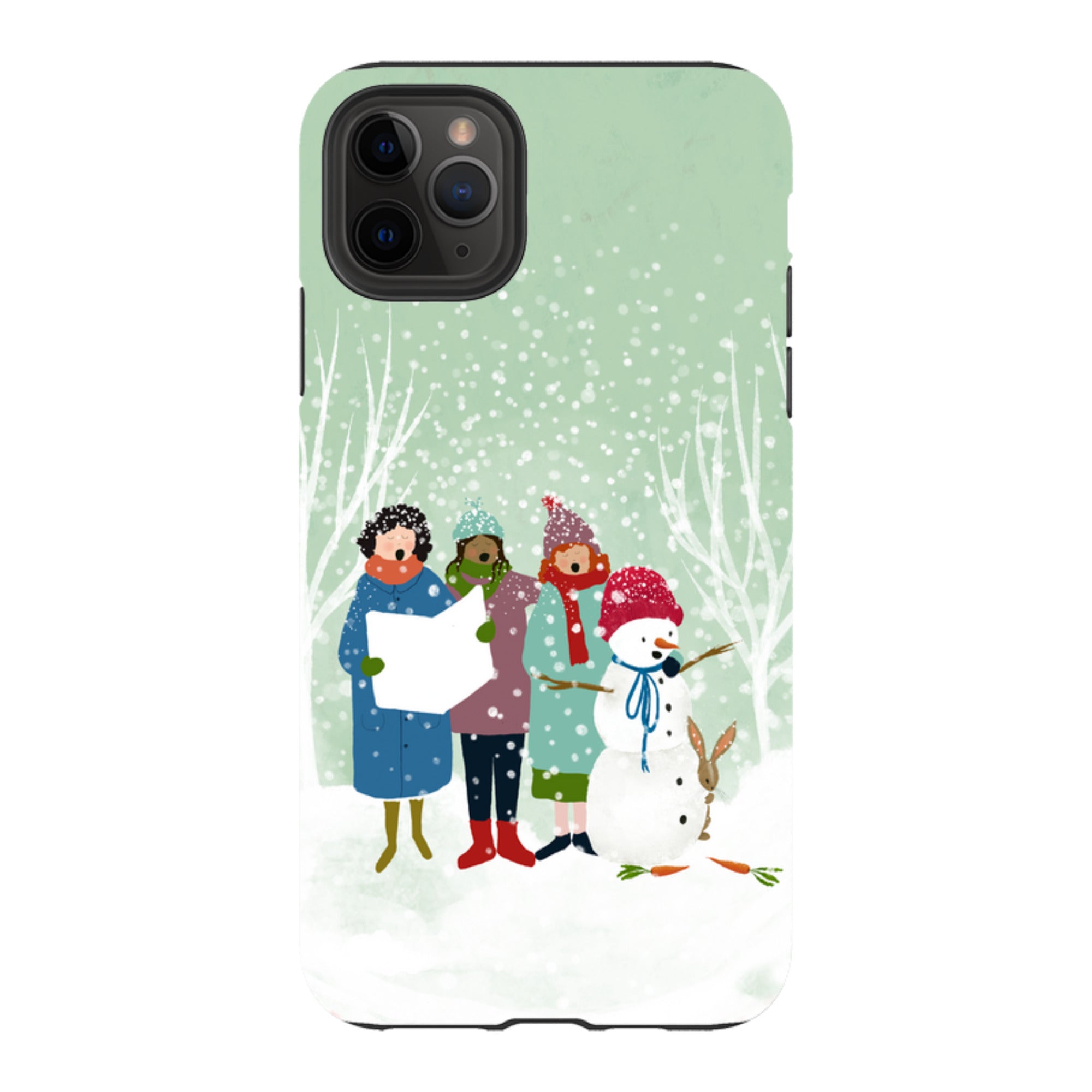iPhone Tough Case - Card Singers 3 By Katherine Quinn