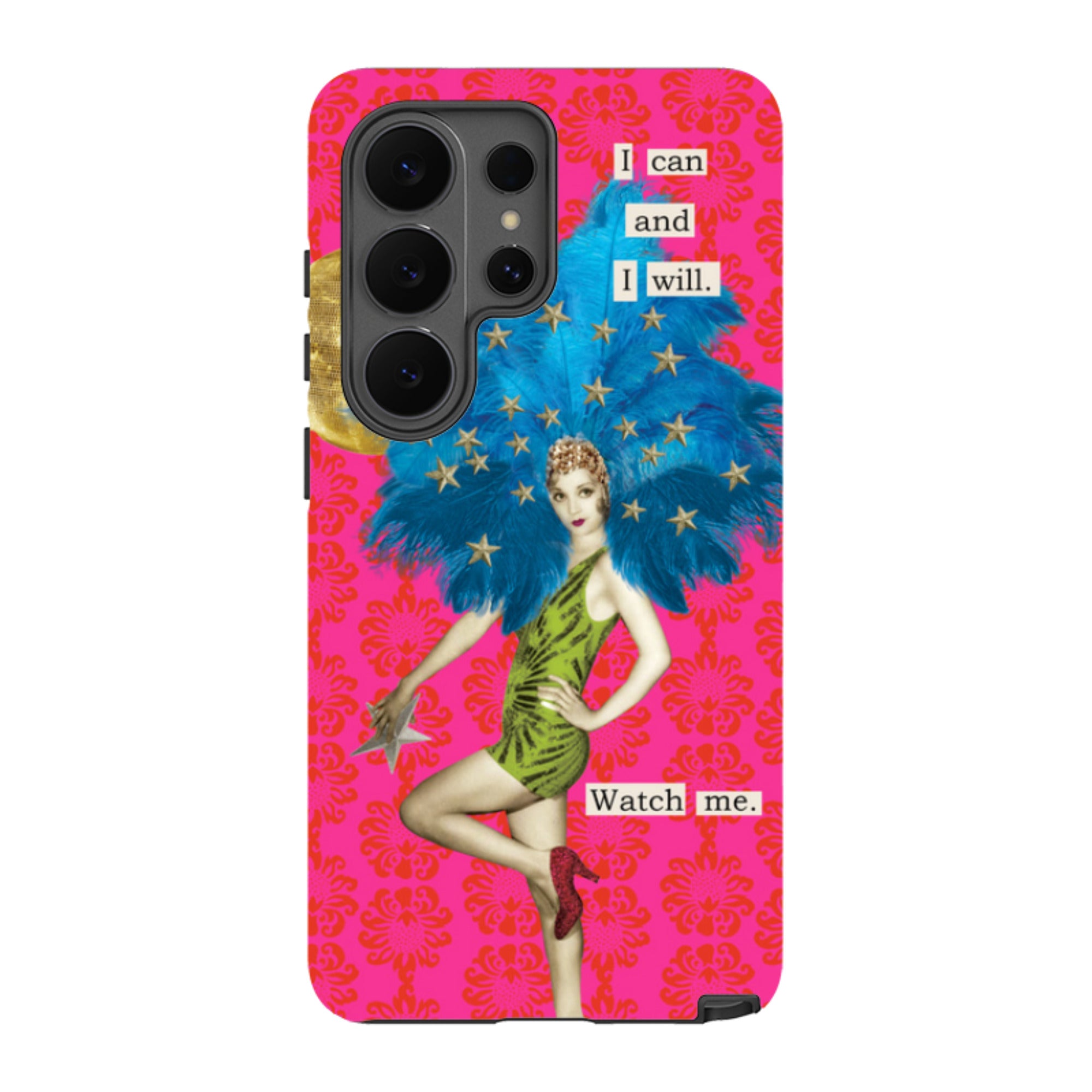 Samsung Tough Case - I Can And I Will By Clare Jordan