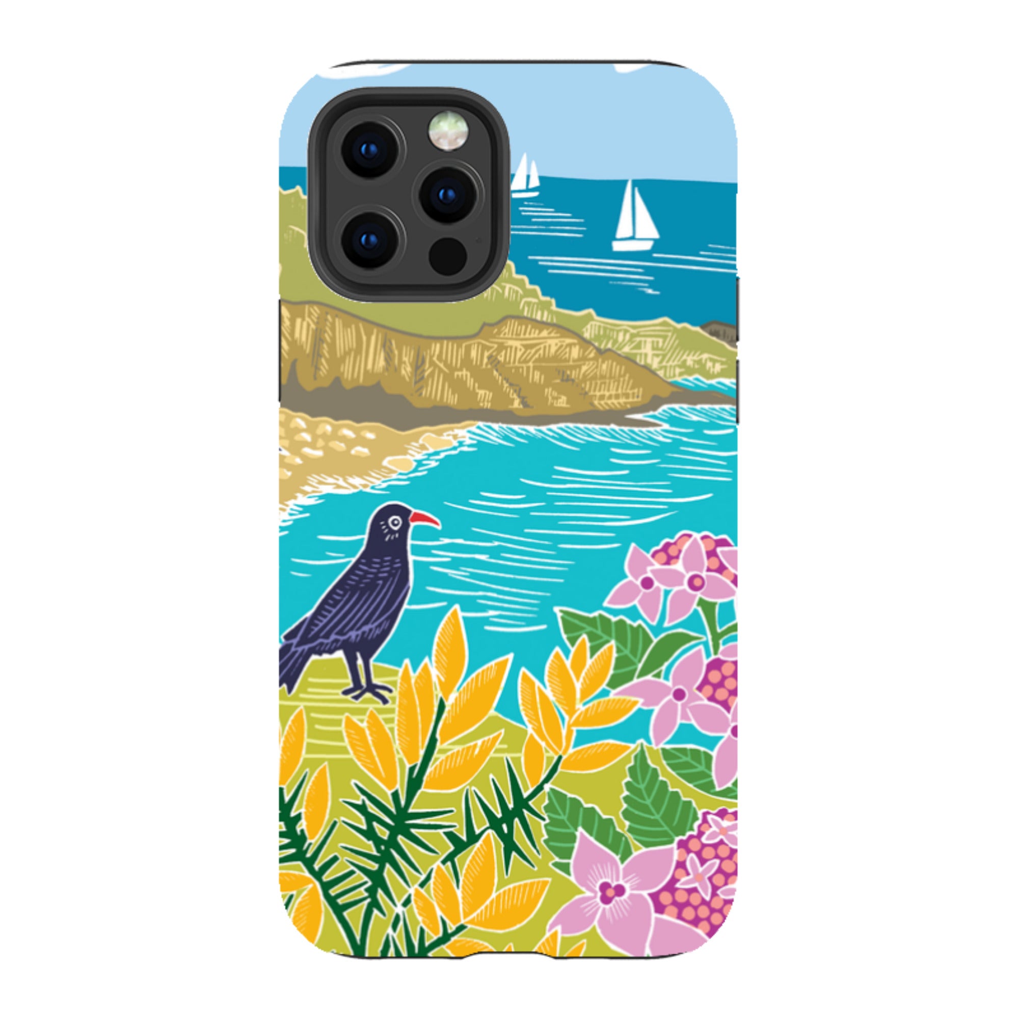 iPhone Tough Case - Porthgwarra Walk By Kate Heiss