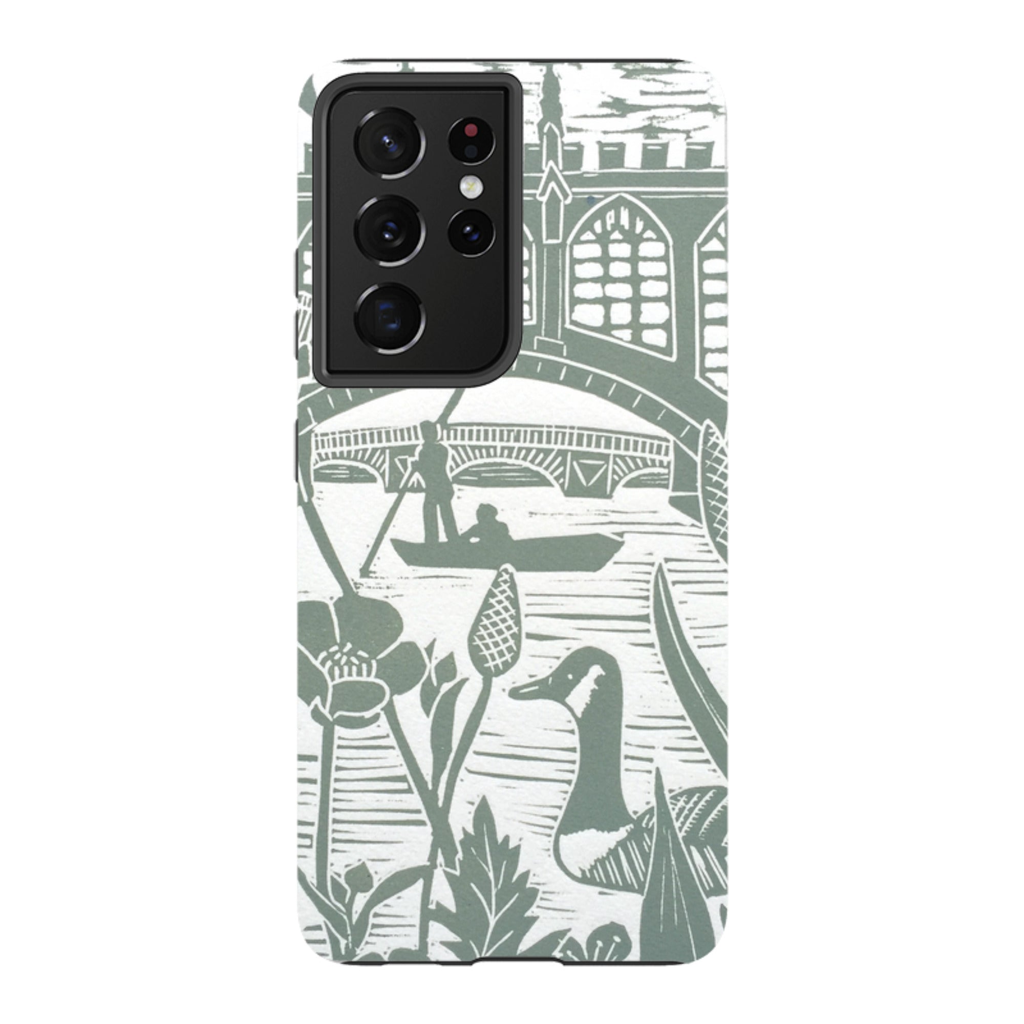 Samsung Tough Case - Punting At Cambridge By Kate Heiss