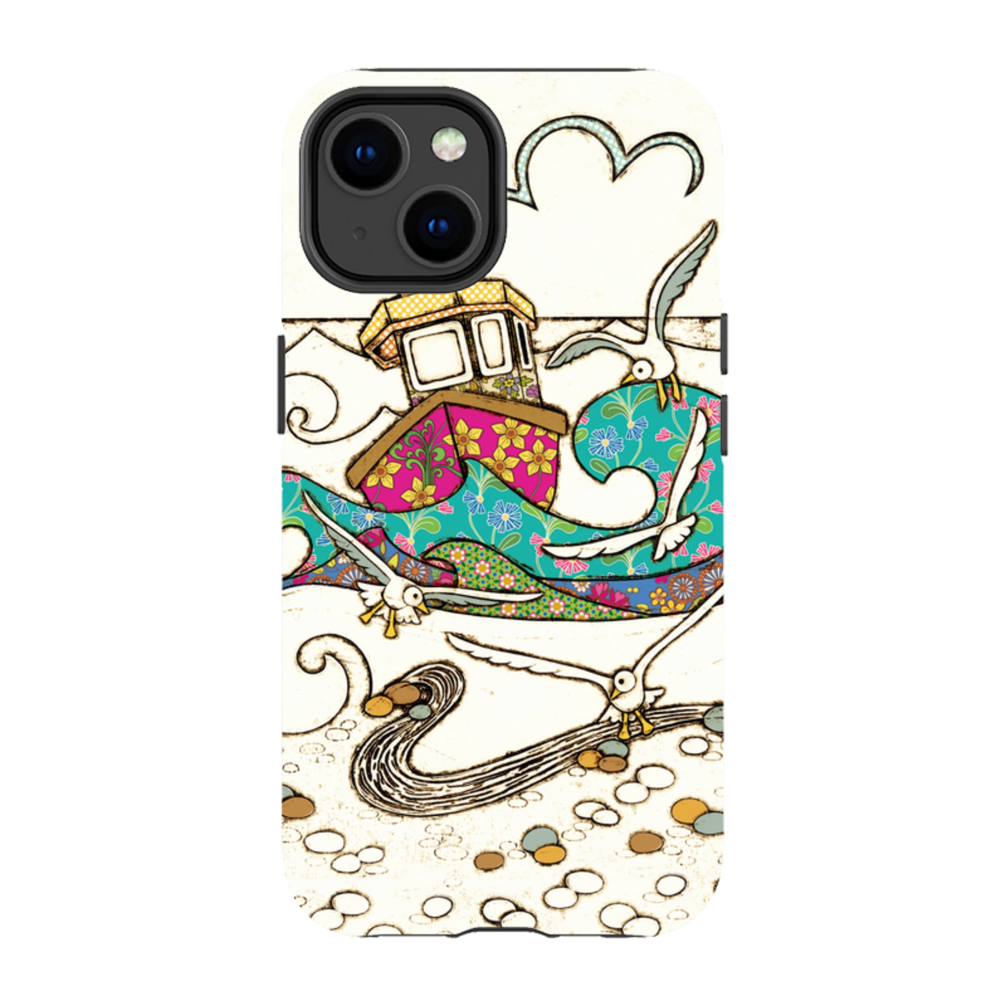 iPhone Tough Case - Fishing Boat By Amelia Bowman