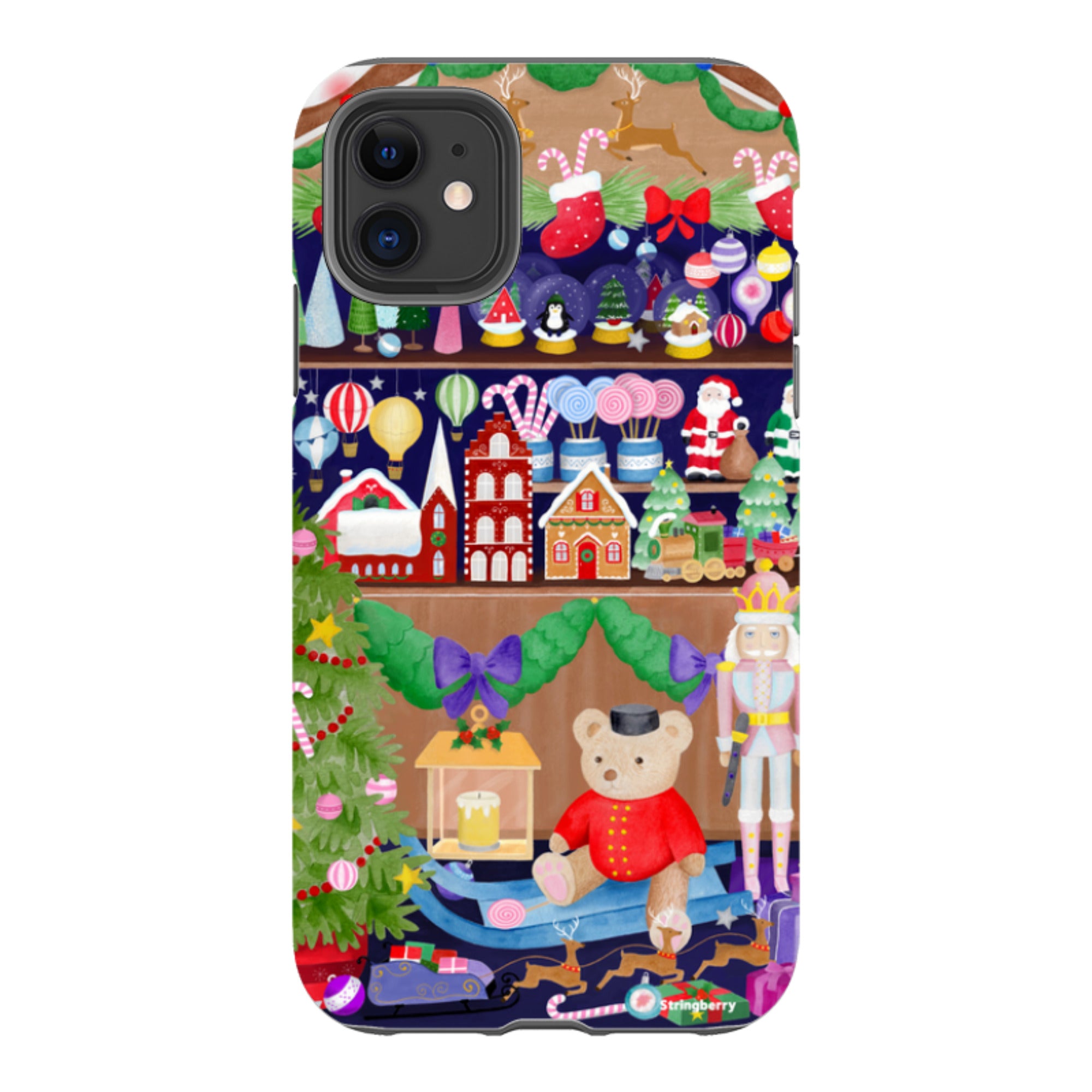 iPhone Tough Case - Christmas Shop By Bex Parkin